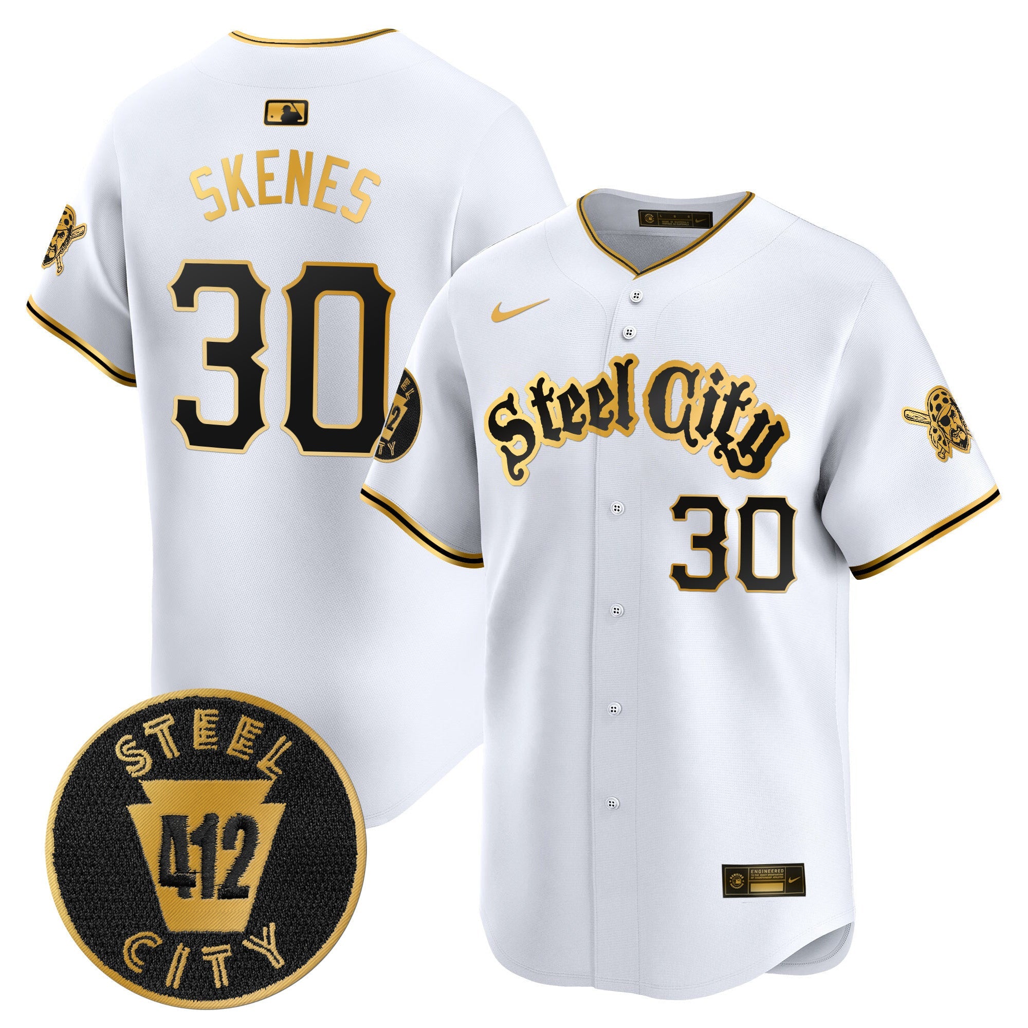 Men’s Pittsburgh 412 Patch Vapor Premier Limited Jersey V5