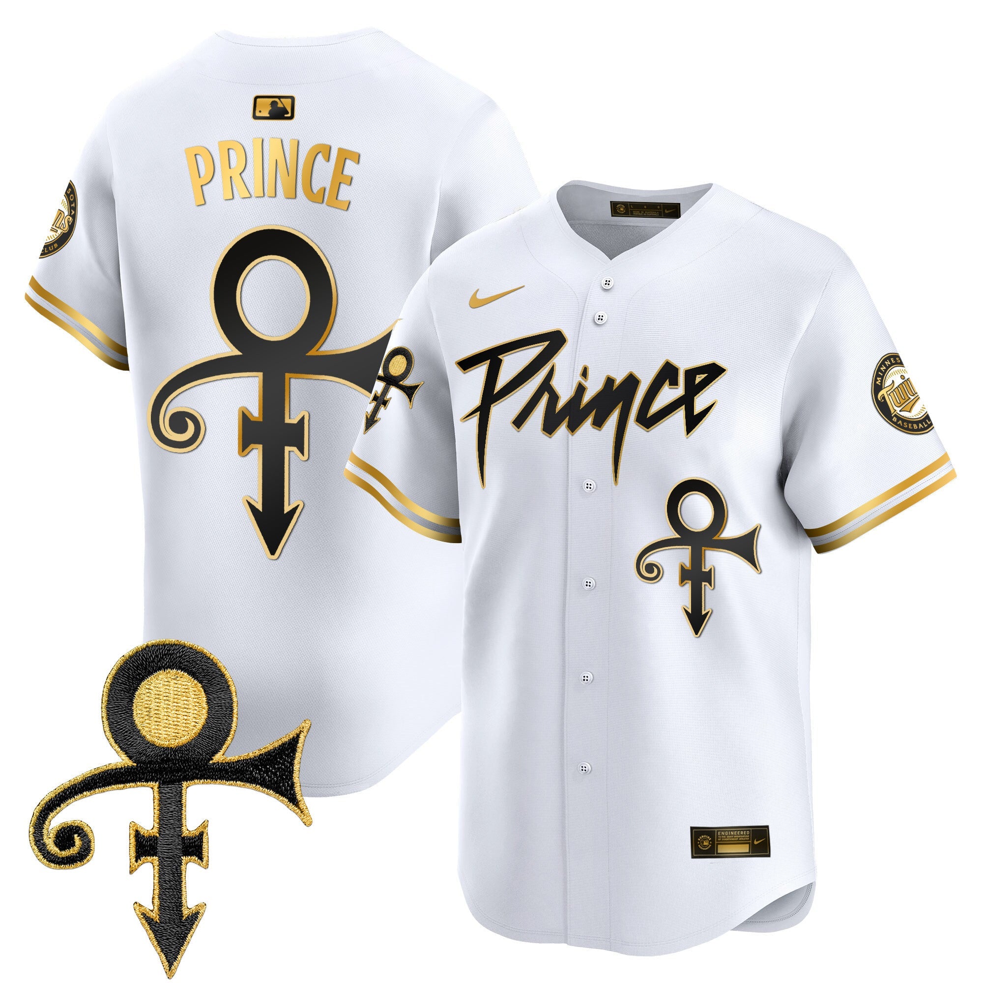 Men’s Minnesota Prince Patch Vapor Premier Limited Jersey V4