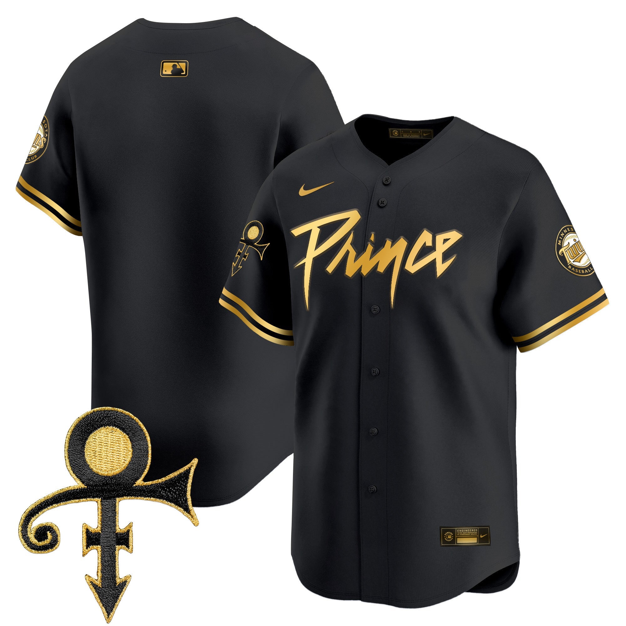 Men’s Minnesota Prince Patch Vapor Premier Limited Jersey V4