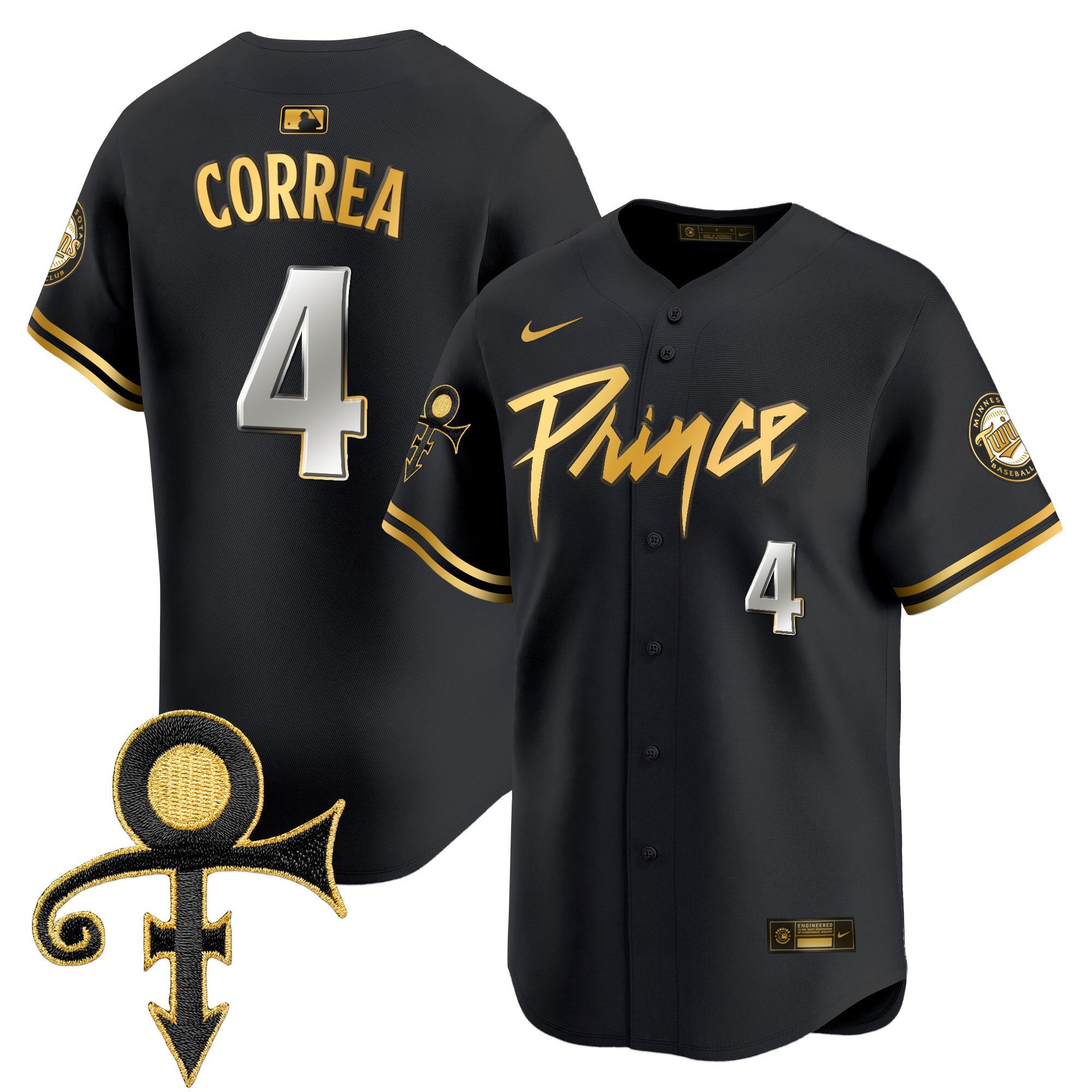 Men’s Minnesota Prince Patch Vapor Premier Limited Jersey V4