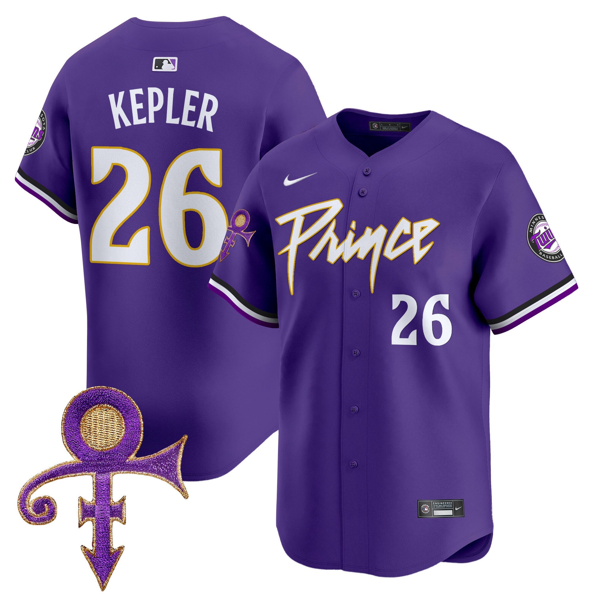 Men’s Minnesota Prince Patch Vapor Premier Limited Jersey V4