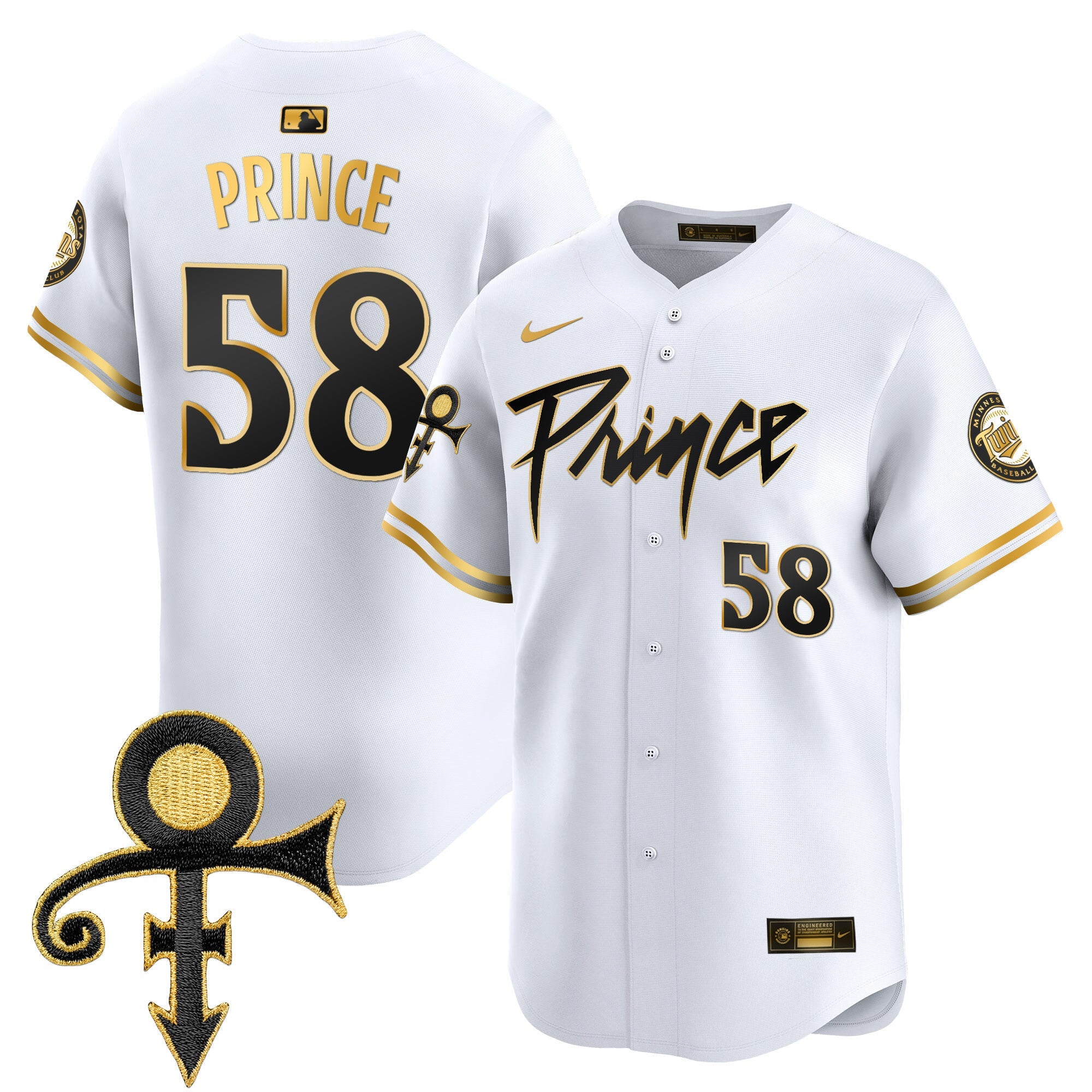 Men’s Minnesota Prince Patch Vapor Premier Limited Jersey V4