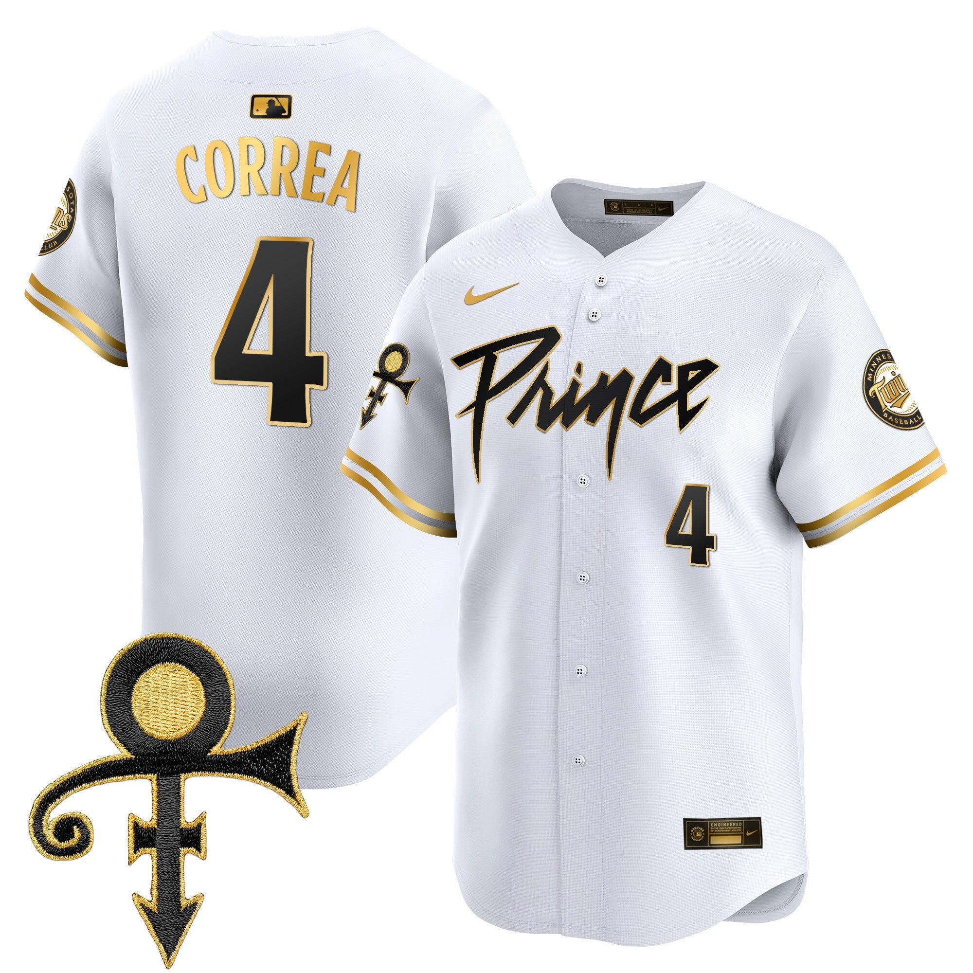 Men’s Minnesota Prince Patch Vapor Premier Limited Jersey V4