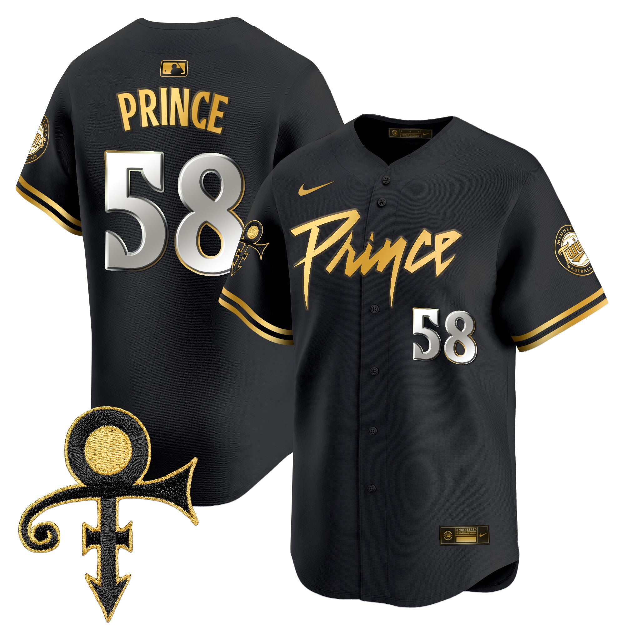 Men’s Minnesota Prince Patch Vapor Premier Limited Jersey V4