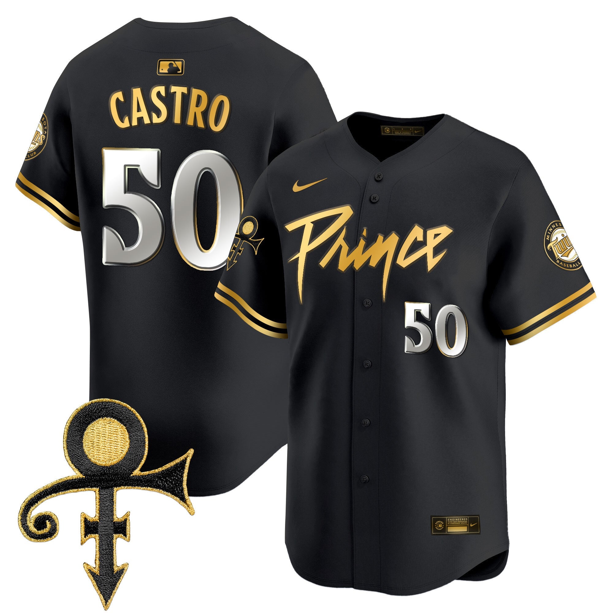 Men’s Minnesota Prince Patch Vapor Premier Limited Jersey V4