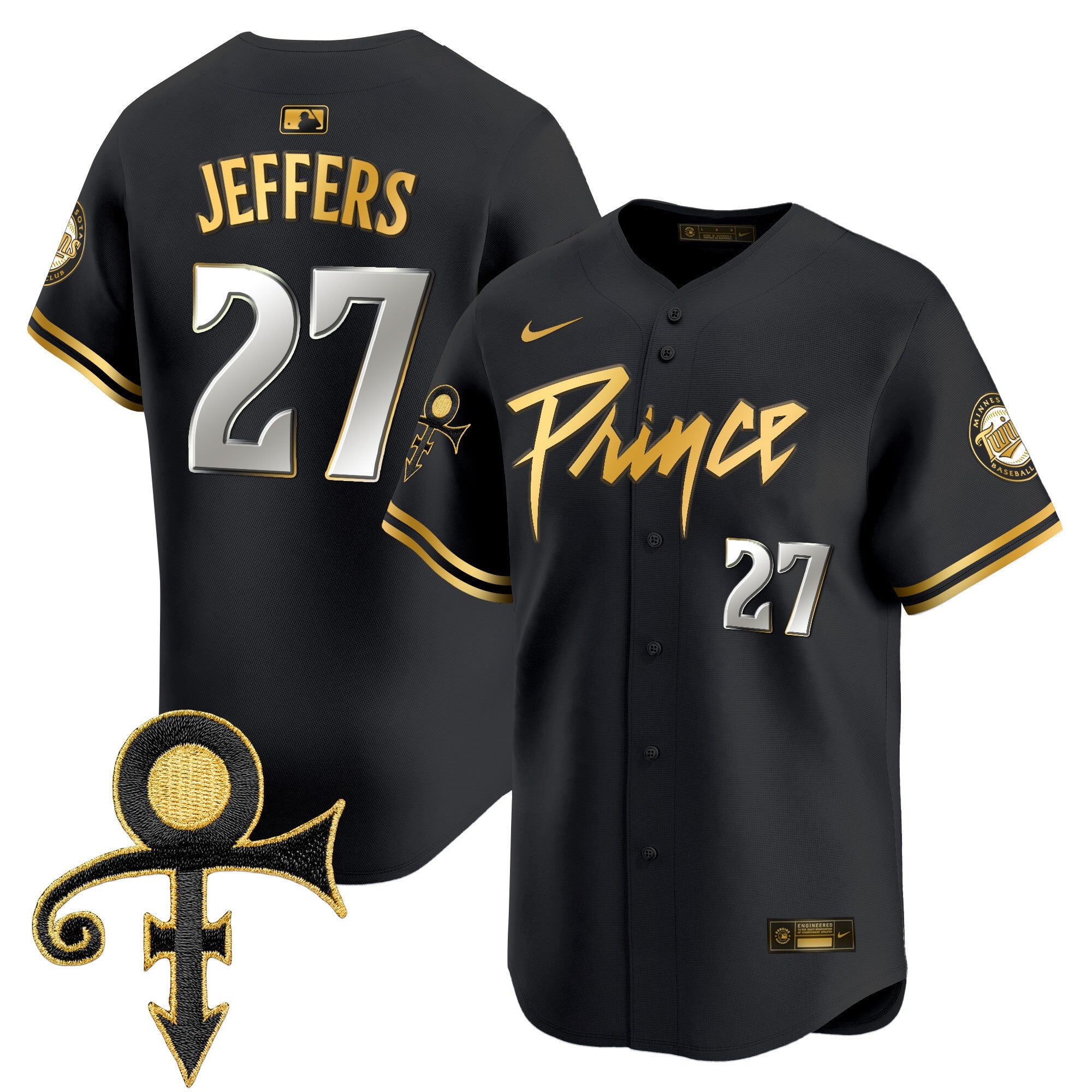 Men’s Minnesota Prince Patch Vapor Premier Limited Jersey V4