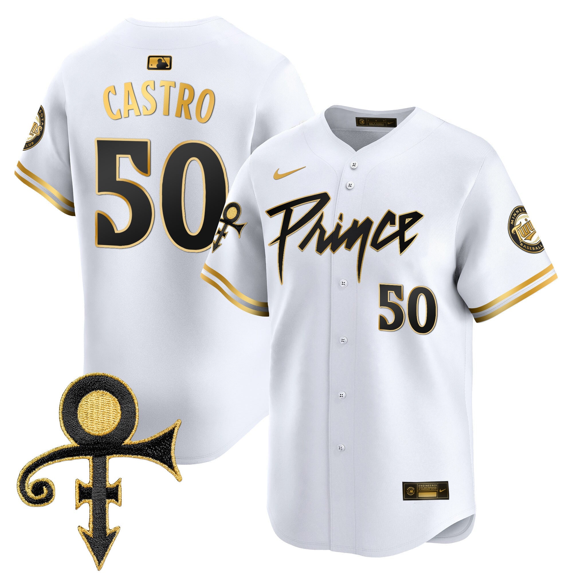 Men’s Minnesota Prince Patch Vapor Premier Limited Jersey V4