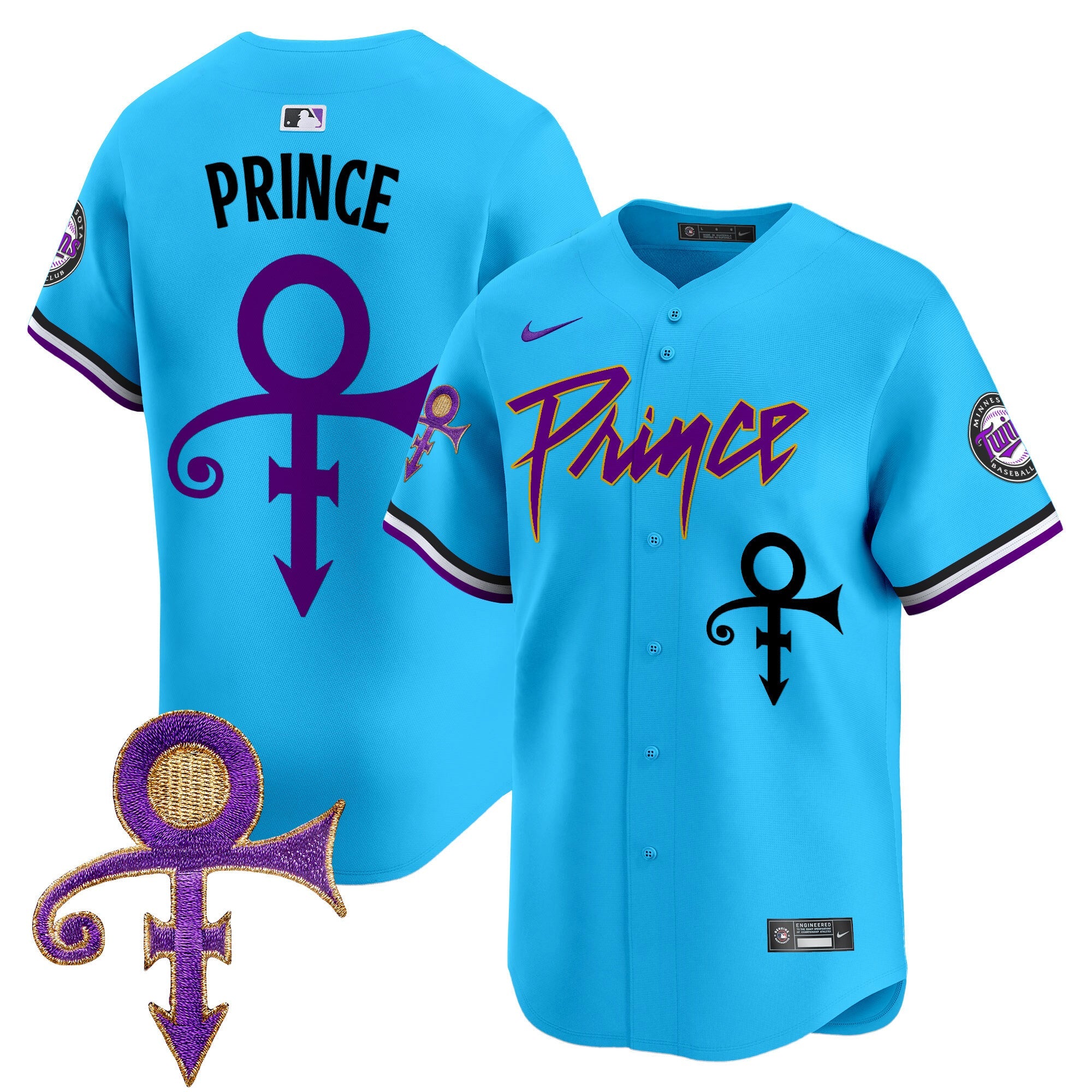Men’s Minnesota Prince Patch Vapor Premier Limited Jersey V4
