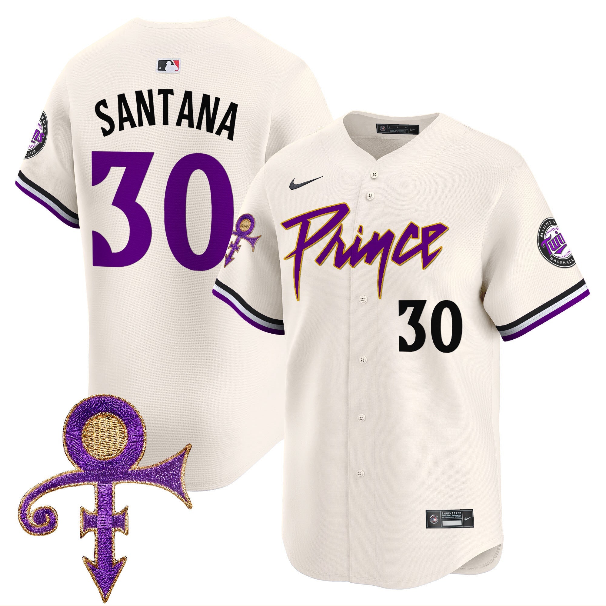 Men’s Minnesota Prince Patch Vapor Premier Limited Jersey V4