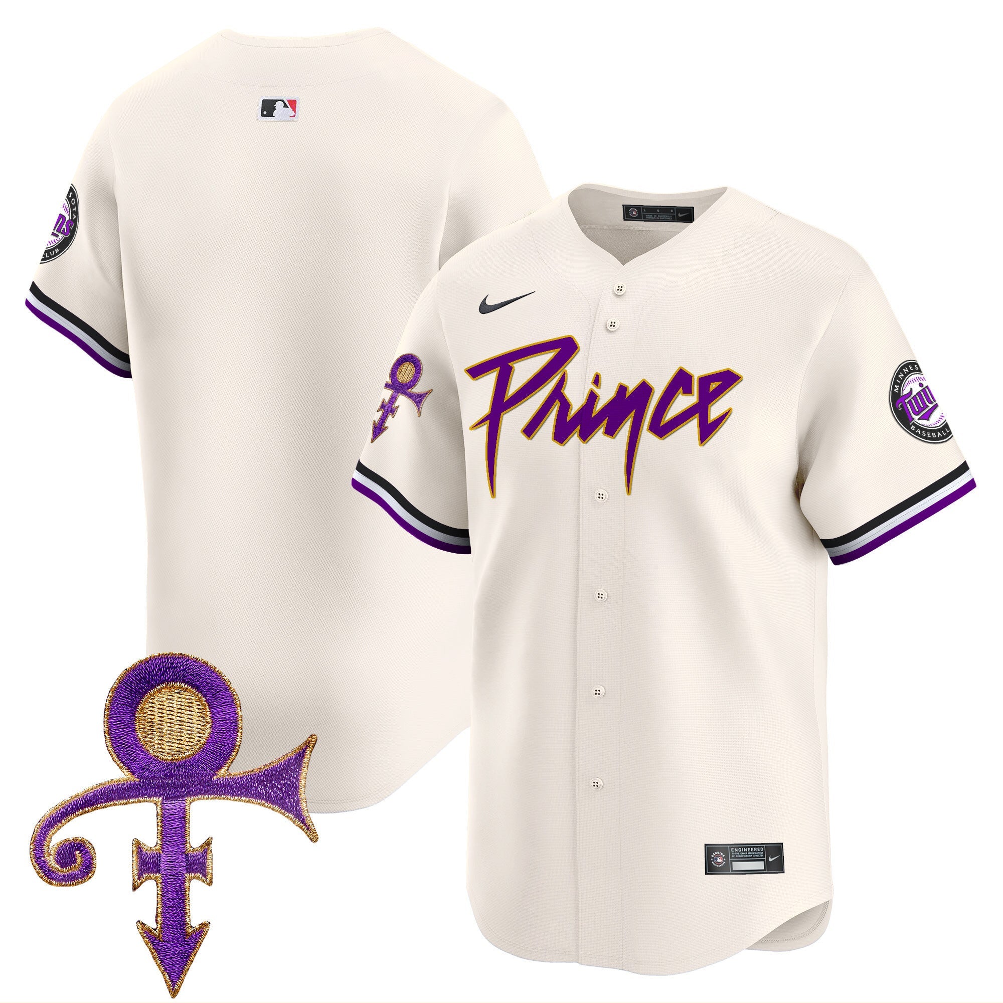 Men’s Minnesota Prince Patch Vapor Premier Limited Jersey V4