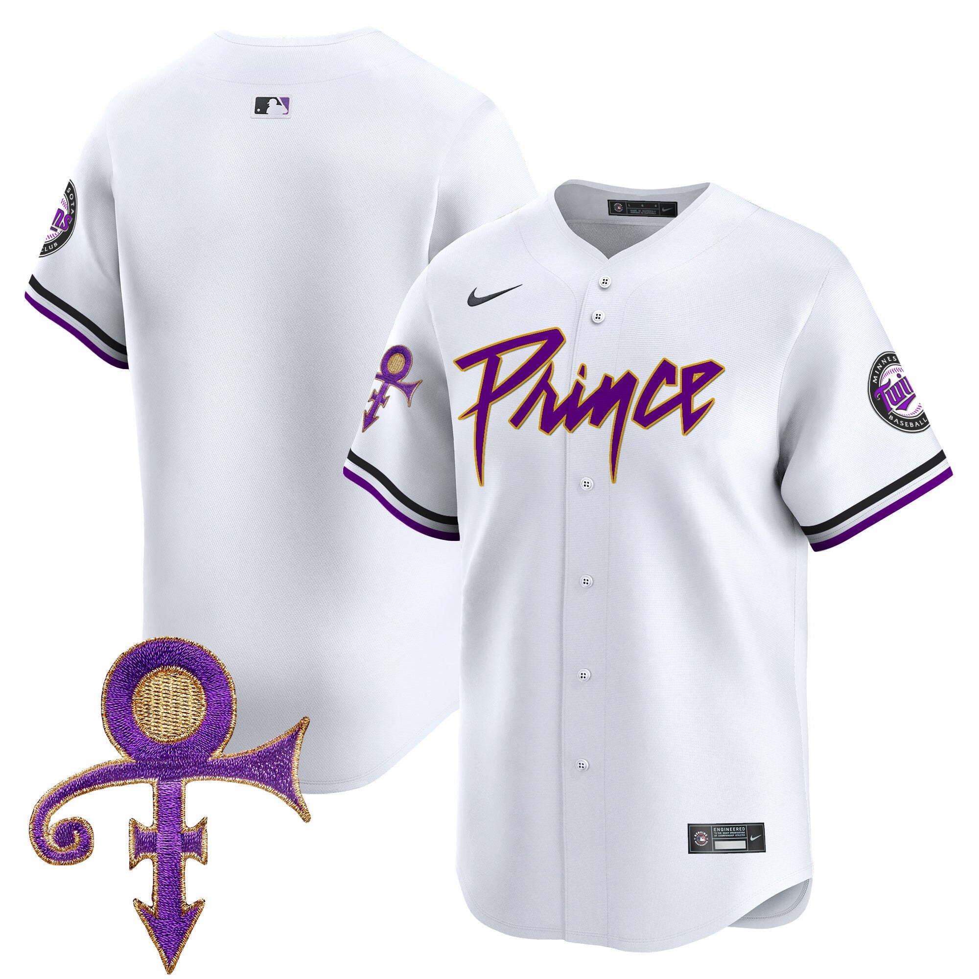 Men’s Minnesota Prince Patch Vapor Premier Limited Jersey V4