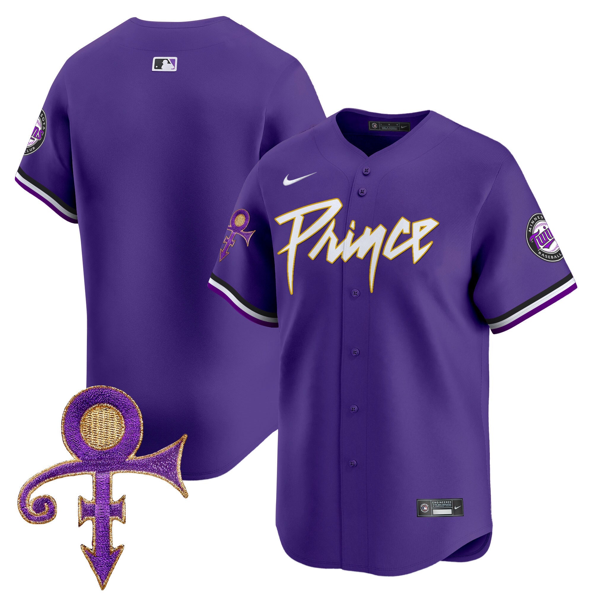 Men’s Minnesota Prince Patch Vapor Premier Limited Jersey V4