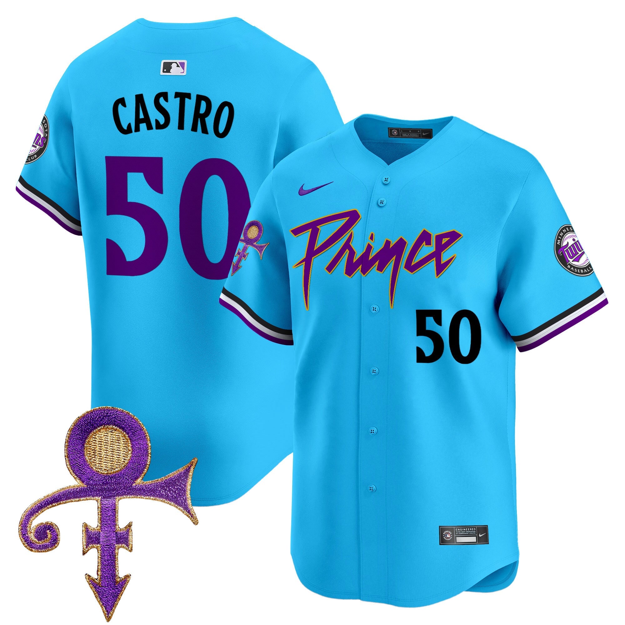 Men’s Minnesota Prince Patch Vapor Premier Limited Jersey V4