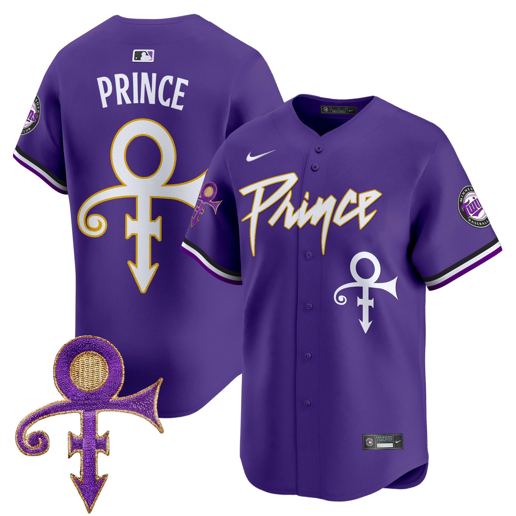 Men’s Minnesota Prince Patch Vapor Premier Limited Jersey V4