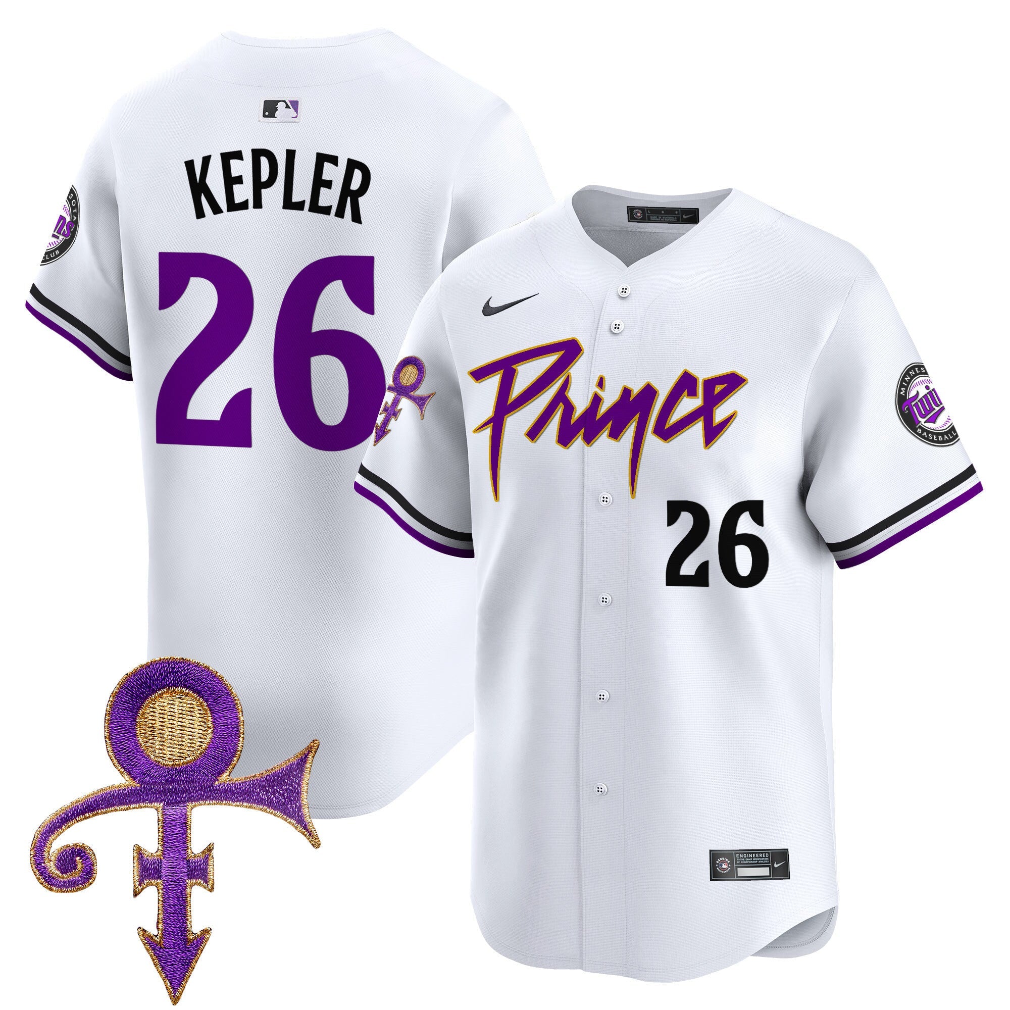 Men’s Minnesota Prince Patch Vapor Premier Limited Jersey V4