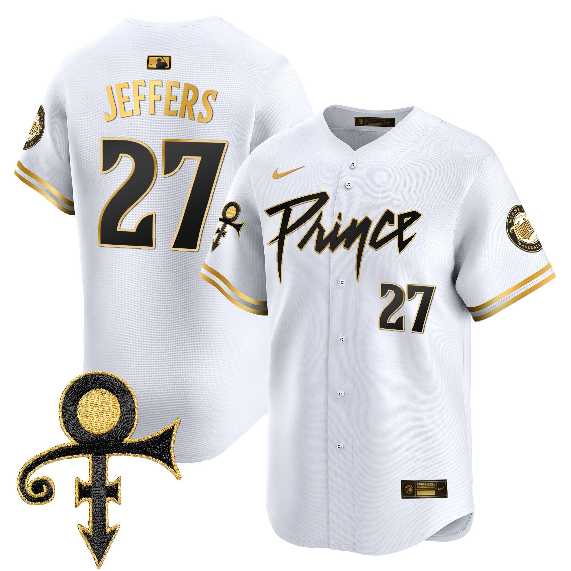 Men’s Minnesota Prince Patch Vapor Premier Limited Jersey V4