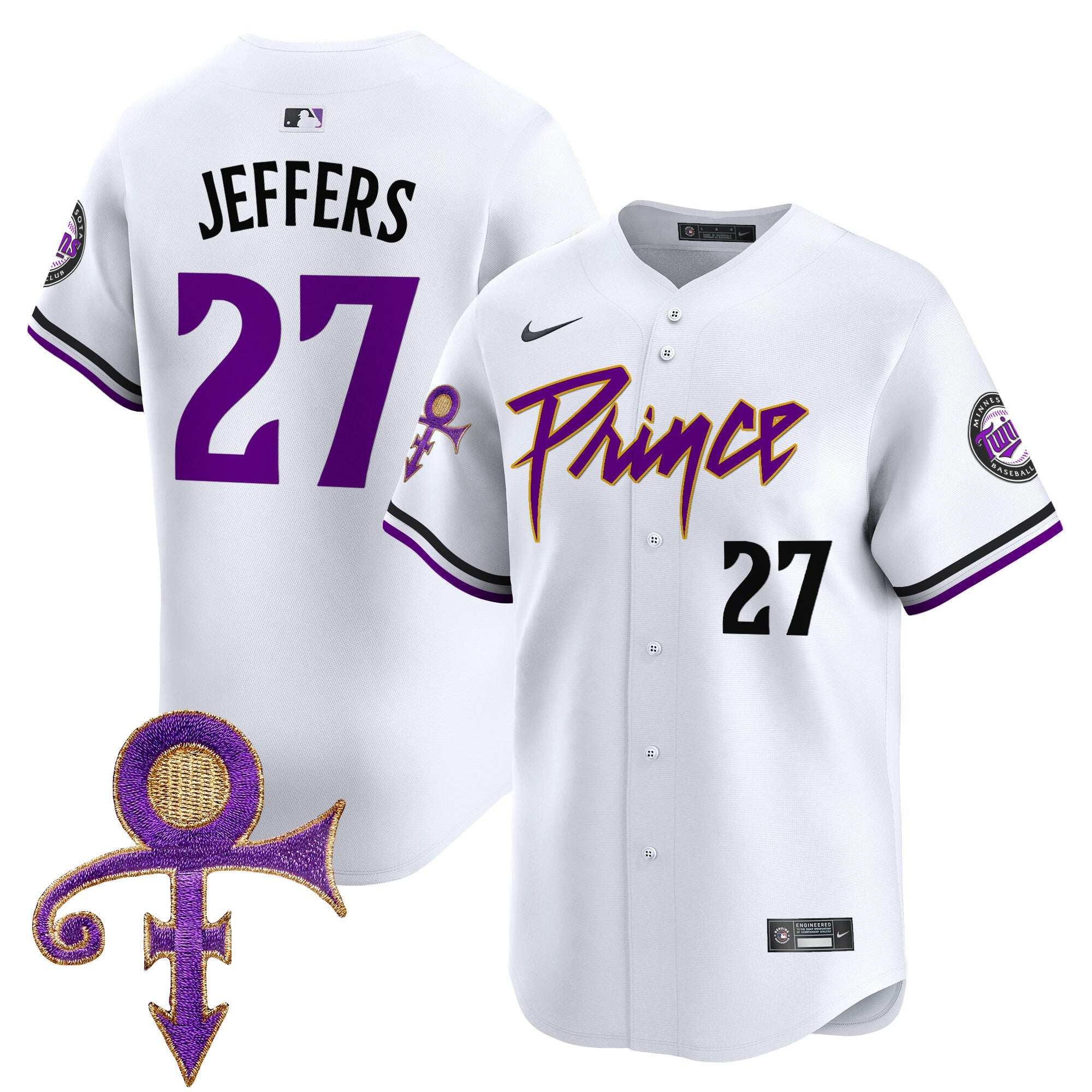 Men’s Minnesota Prince Patch Vapor Premier Limited Jersey V4