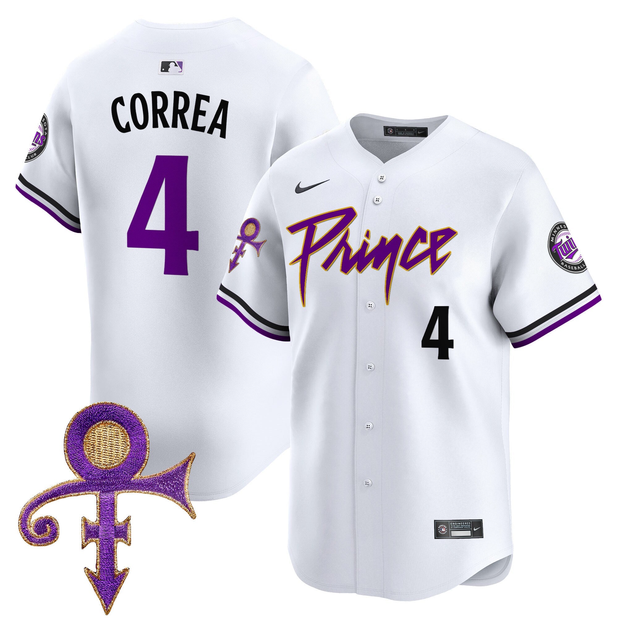 Men’s Minnesota Prince Patch Vapor Premier Limited Jersey V4
