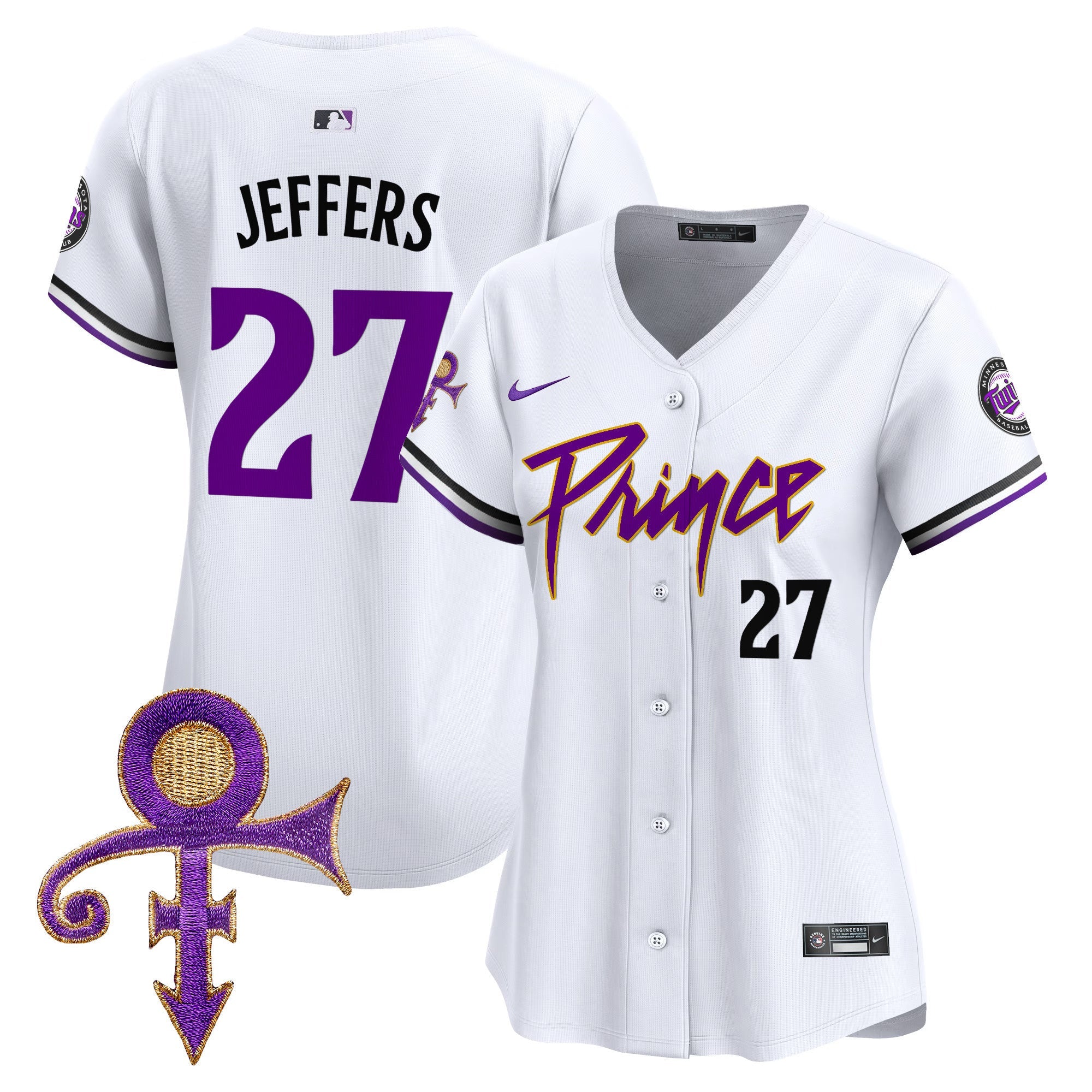 Women’s Minnesota Prince Patch Vapor Premier Limited Jersey V4