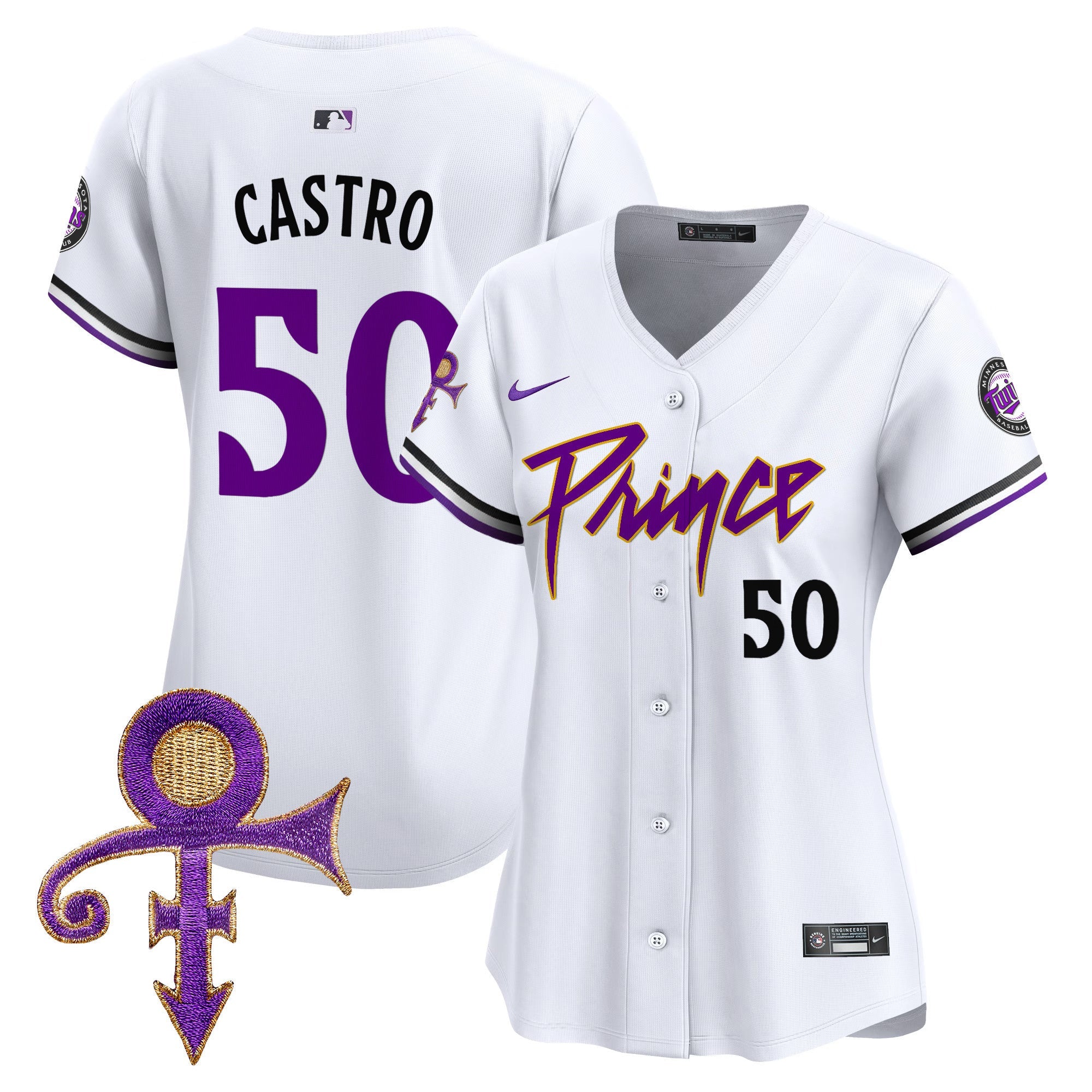 Women’s Minnesota Prince Patch Vapor Premier Limited Jersey V4