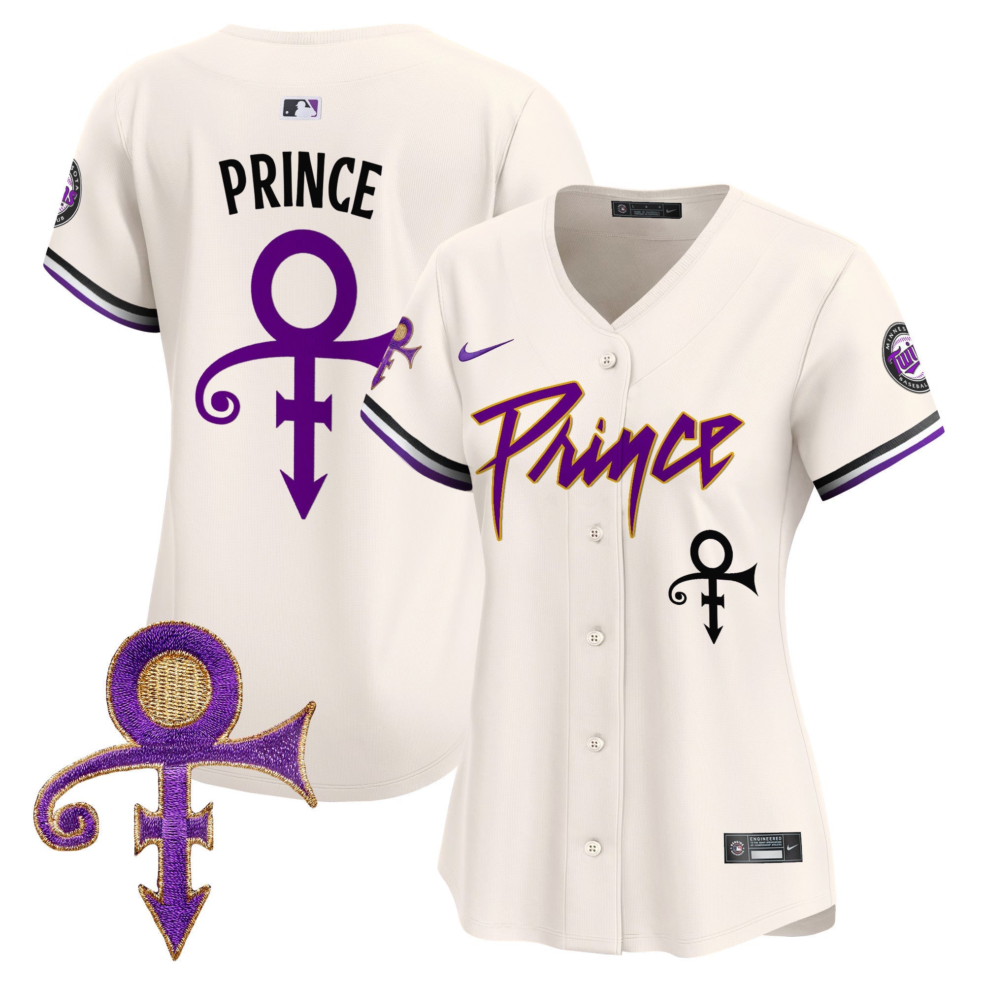Women’s Minnesota Prince Patch Vapor Premier Limited Jersey V4