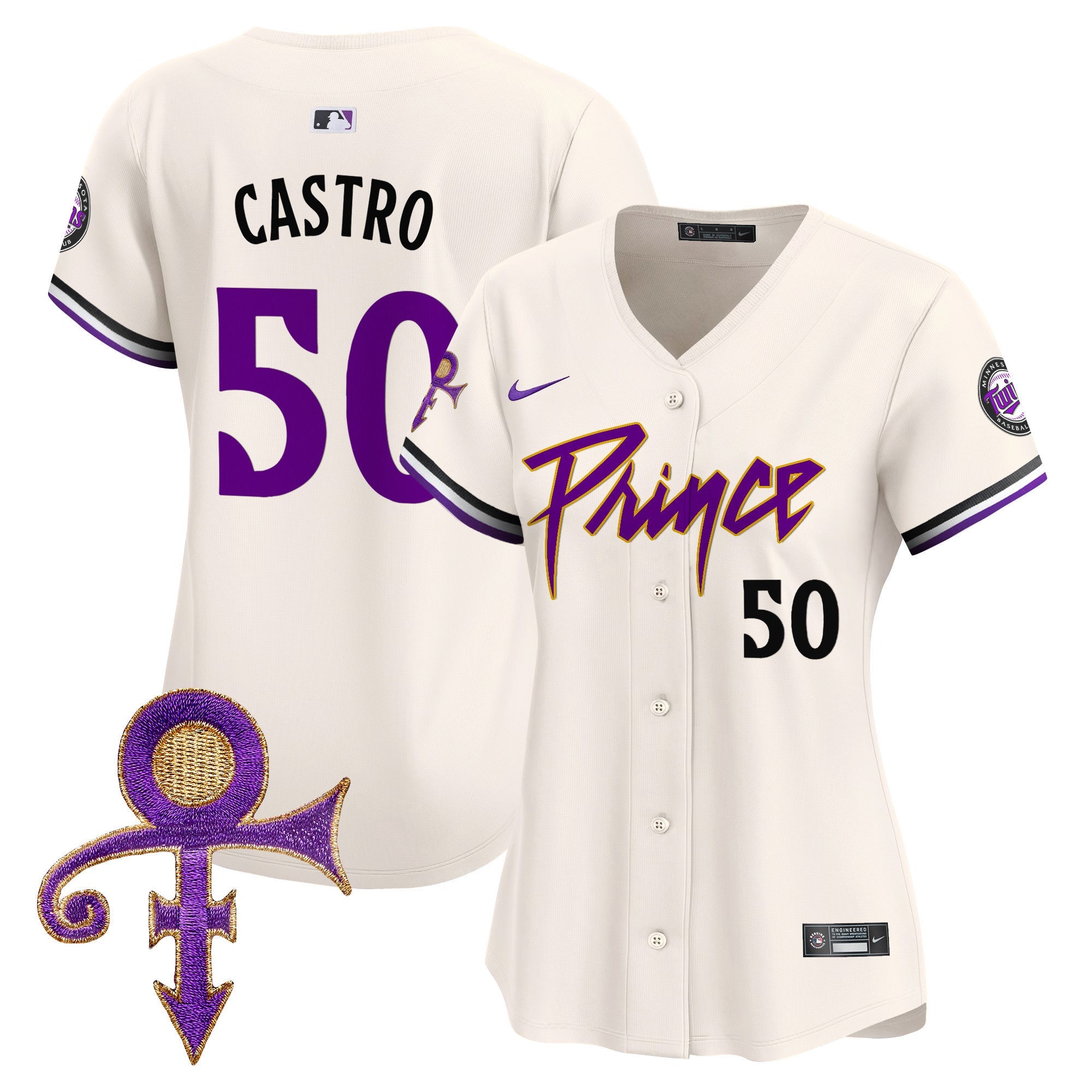 Women’s Minnesota Prince Patch Vapor Premier Limited Jersey V4