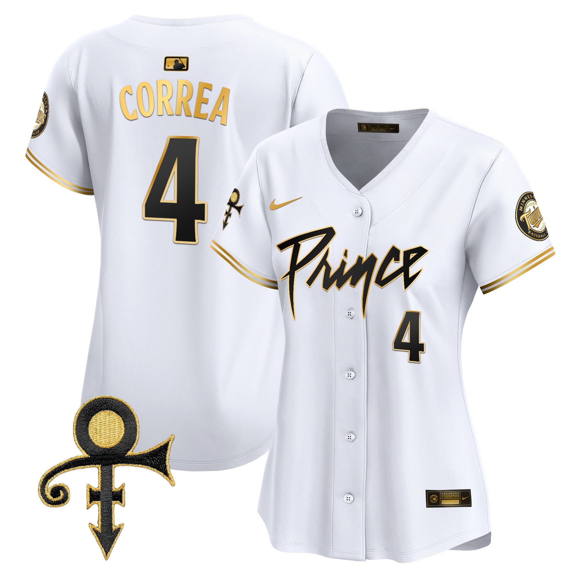 Women’s Minnesota Prince Patch Vapor Premier Limited Jersey V4
