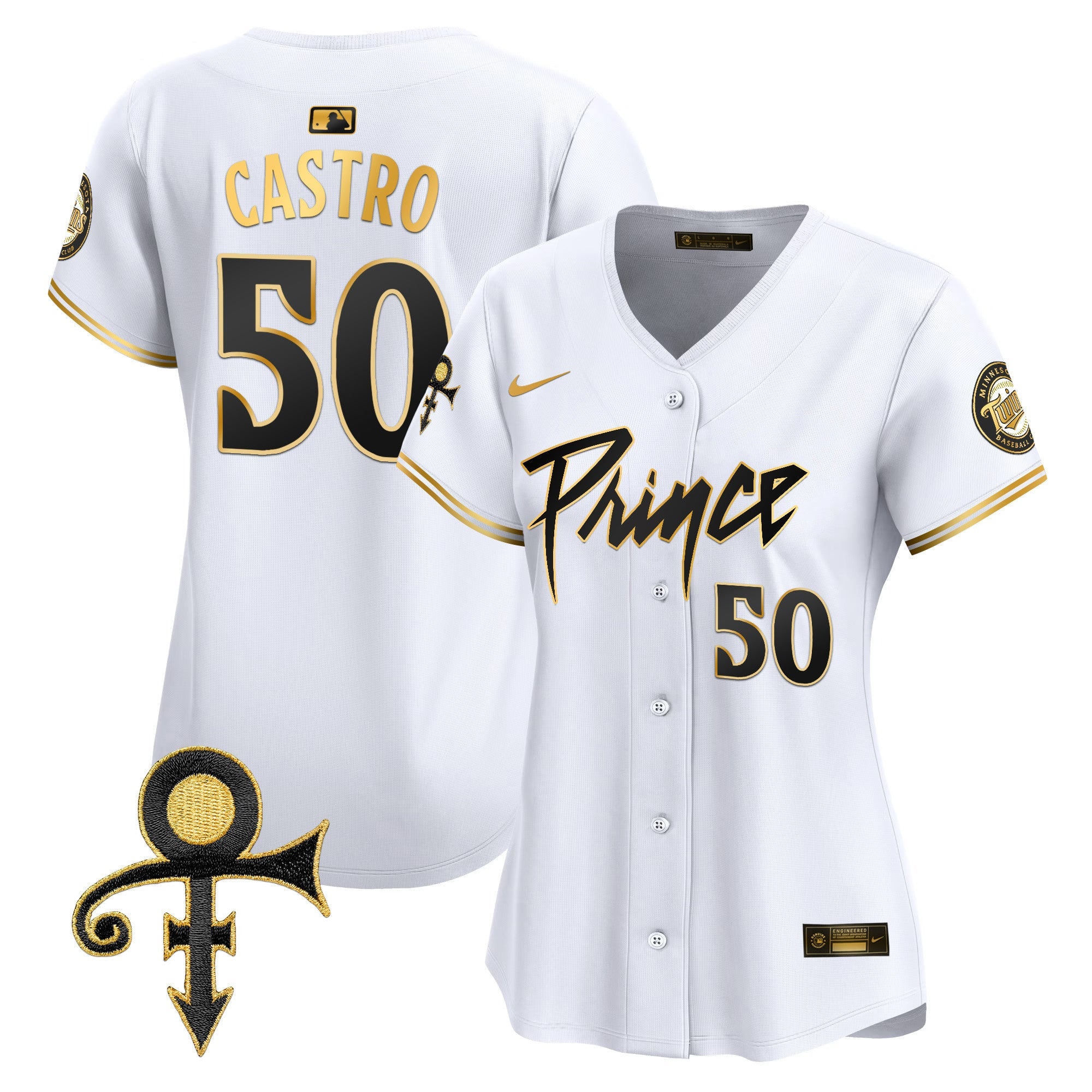 Women’s Minnesota Prince Patch Vapor Premier Limited Jersey V4