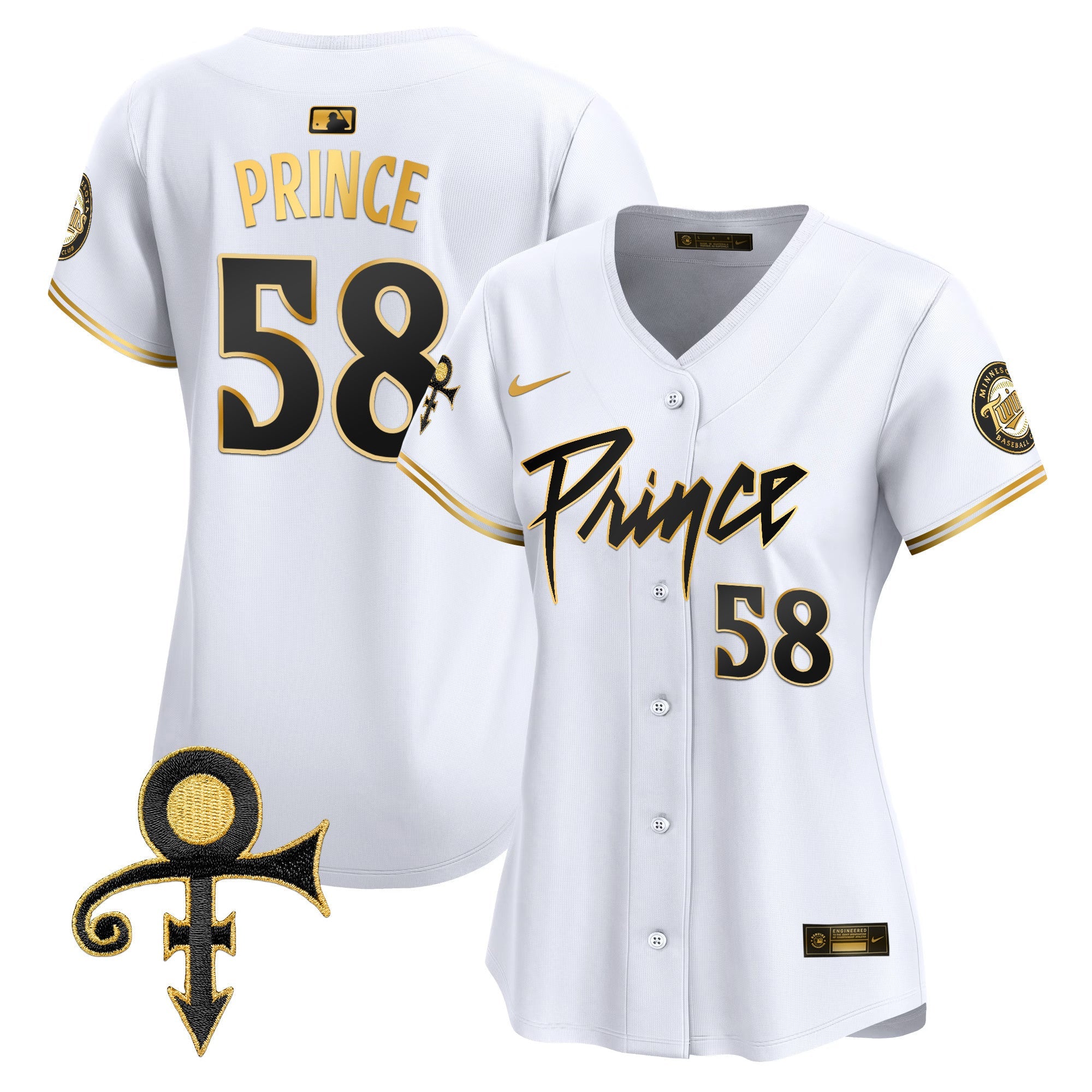 Women’s Minnesota Prince Patch Vapor Premier Limited Jersey V4