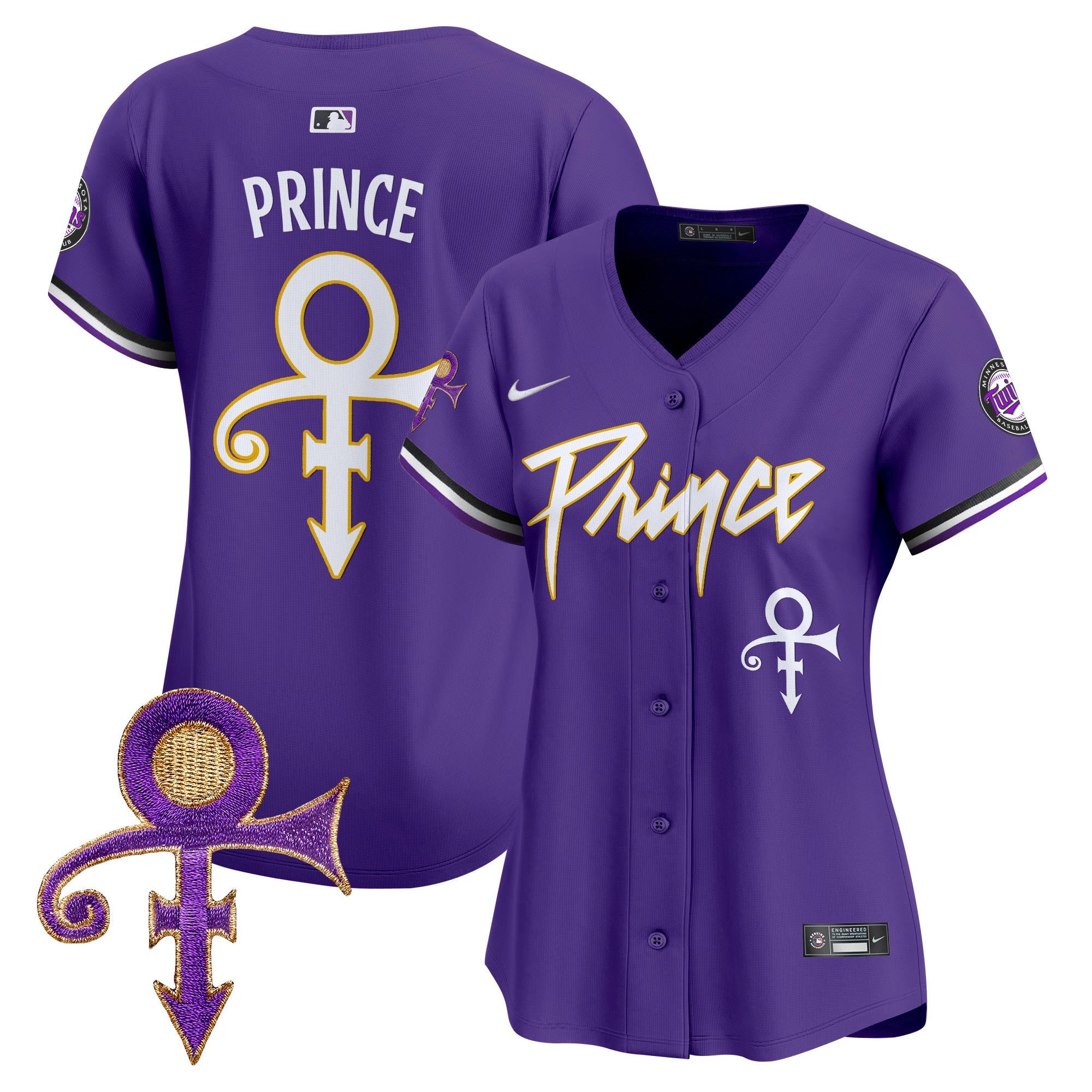 Women’s Minnesota Prince Patch Vapor Premier Limited Jersey V4