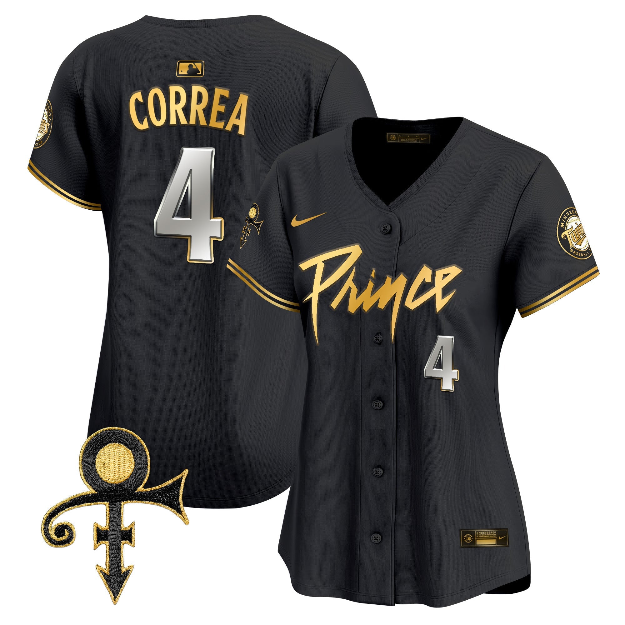 Women’s Minnesota Prince Patch Vapor Premier Limited Jersey V4