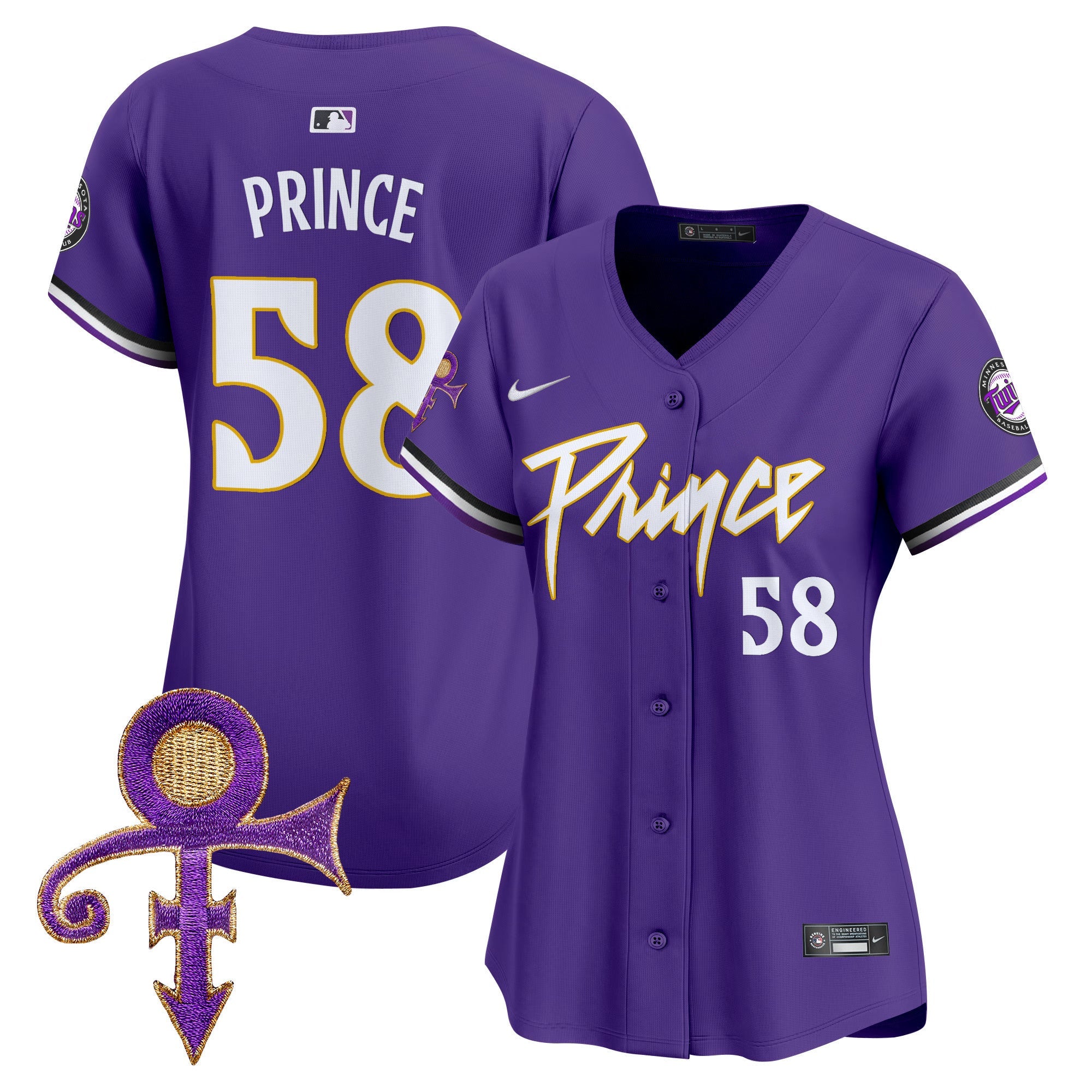Women’s Minnesota Prince Patch Vapor Premier Limited Jersey V4