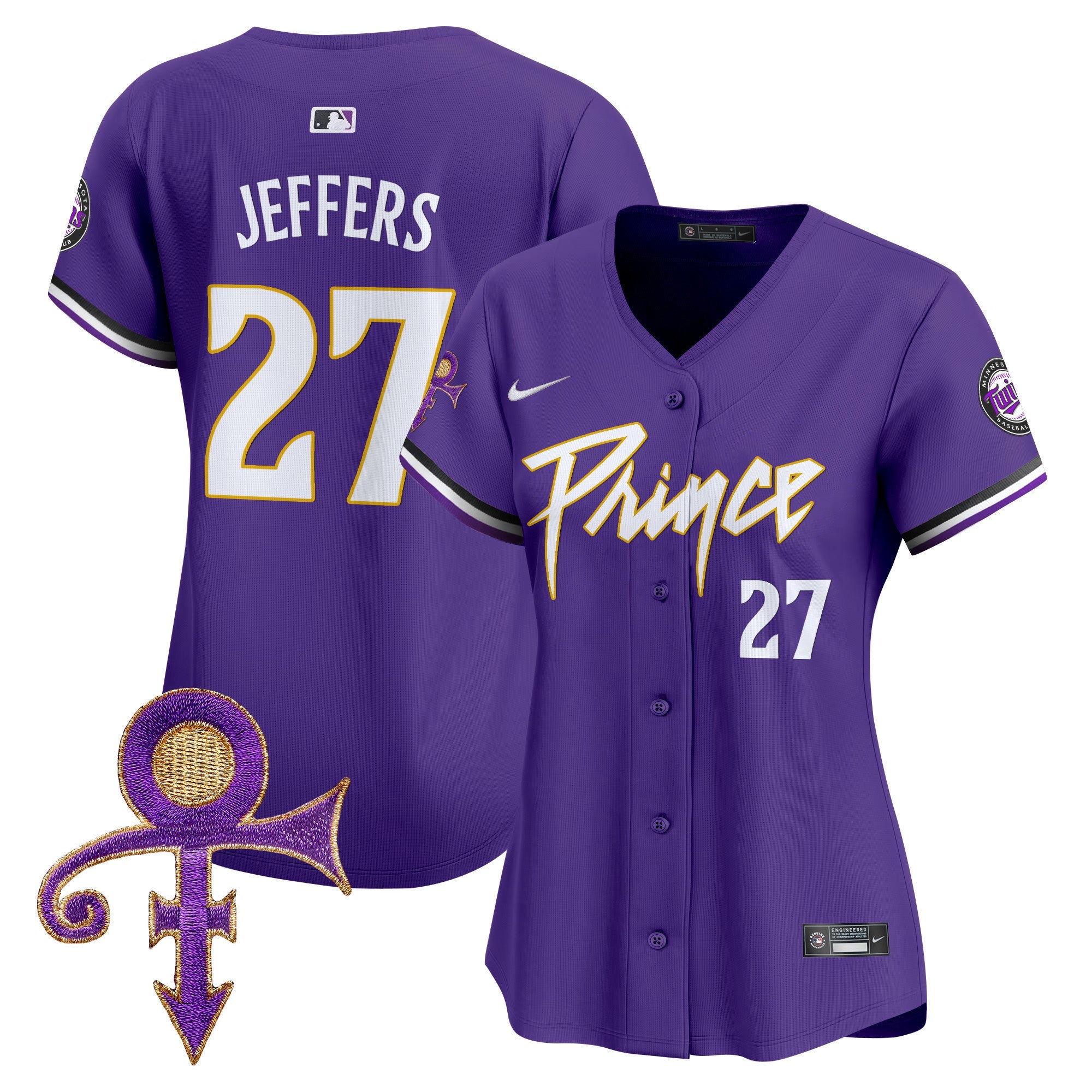 Women’s Minnesota Prince Patch Vapor Premier Limited Jersey V4