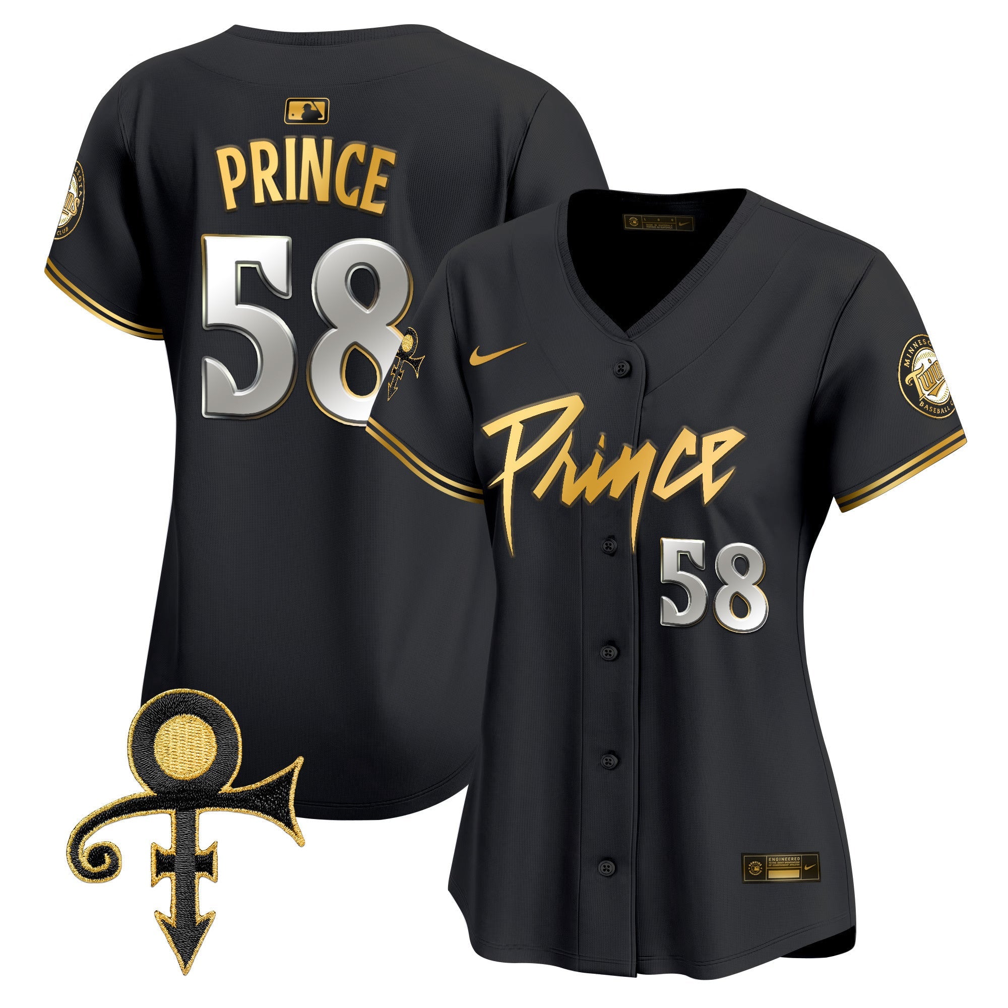 Women’s Minnesota Prince Patch Vapor Premier Limited Jersey V4