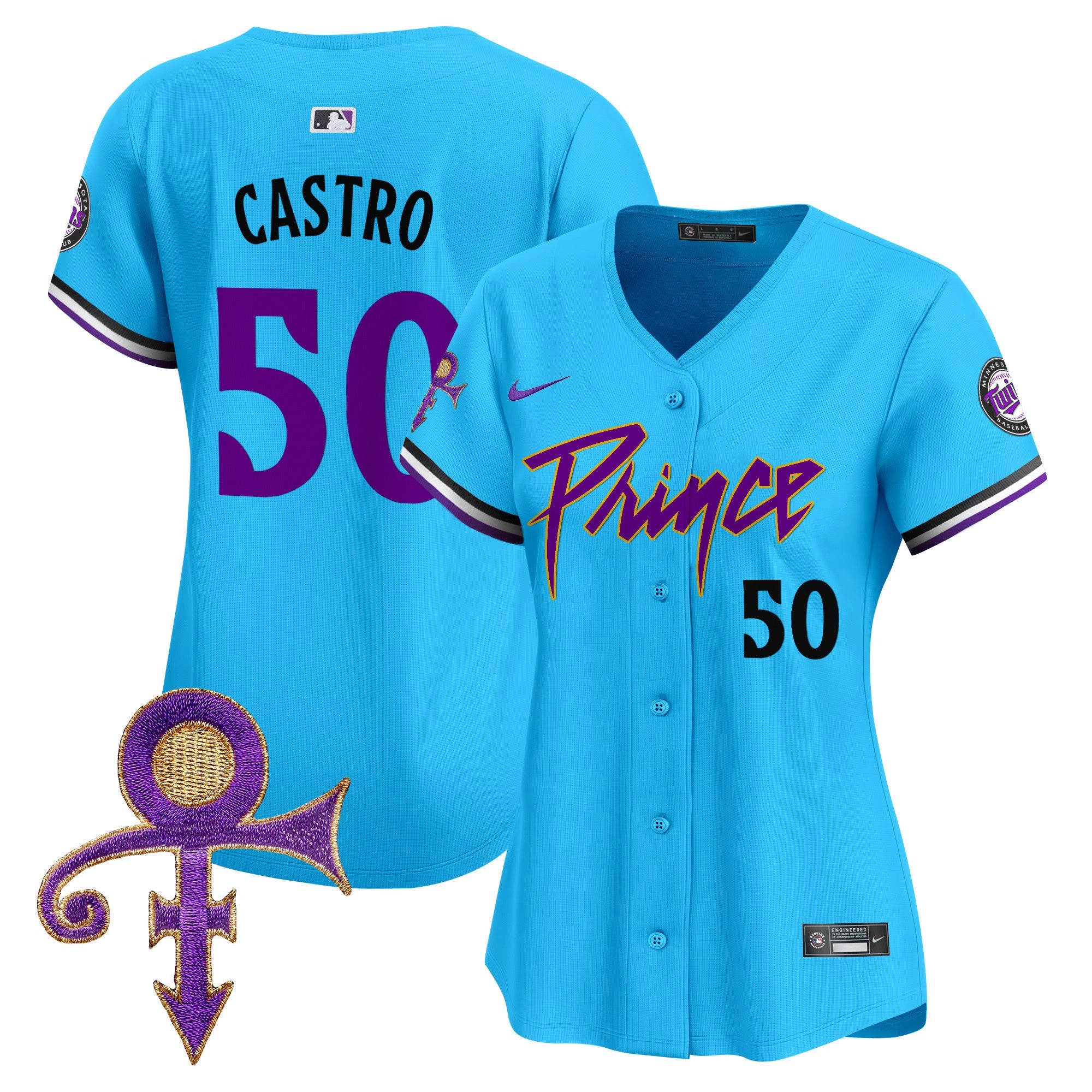 Women’s Minnesota Prince Patch Vapor Premier Limited Jersey V4