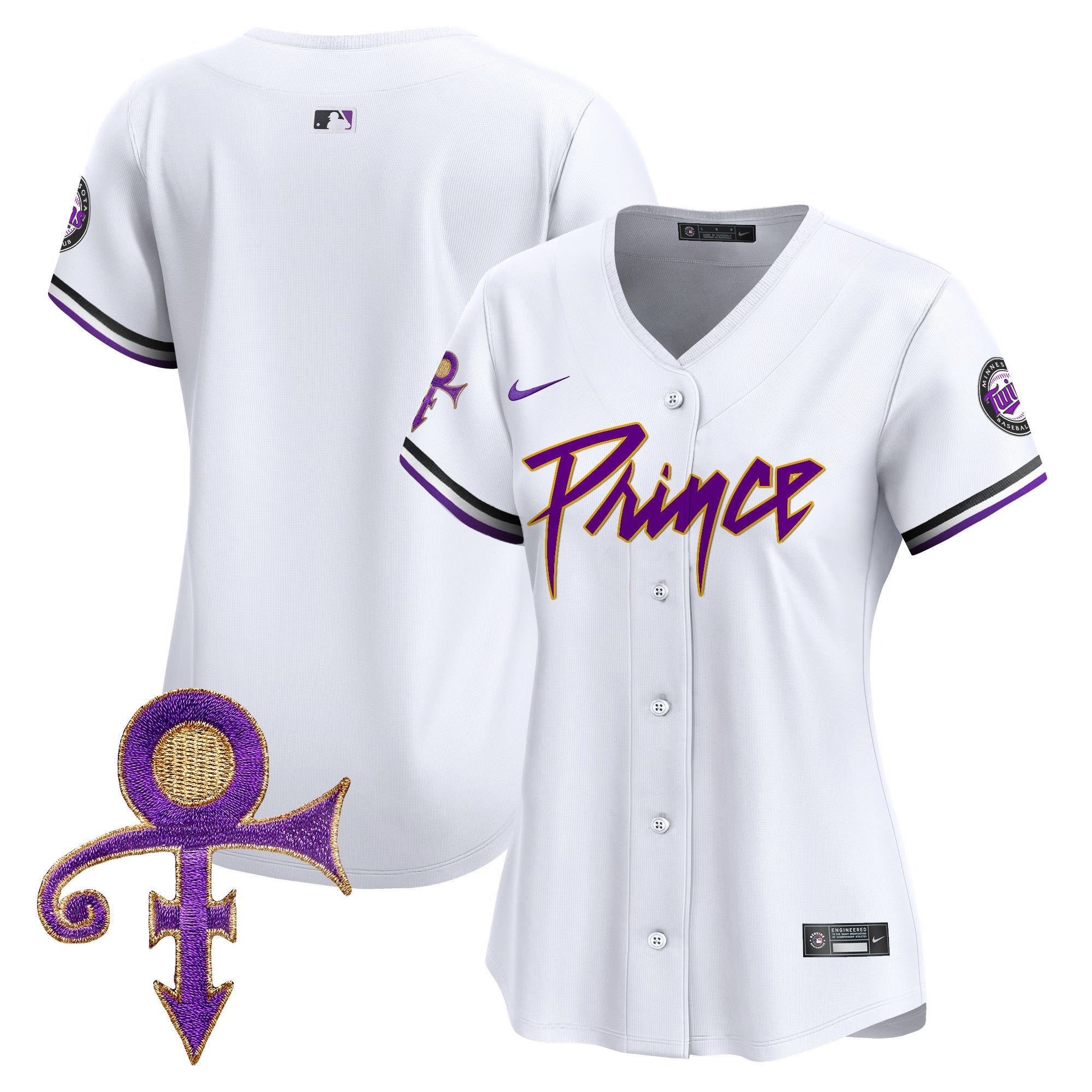 Women’s Minnesota Prince Patch Vapor Premier Limited Jersey V4