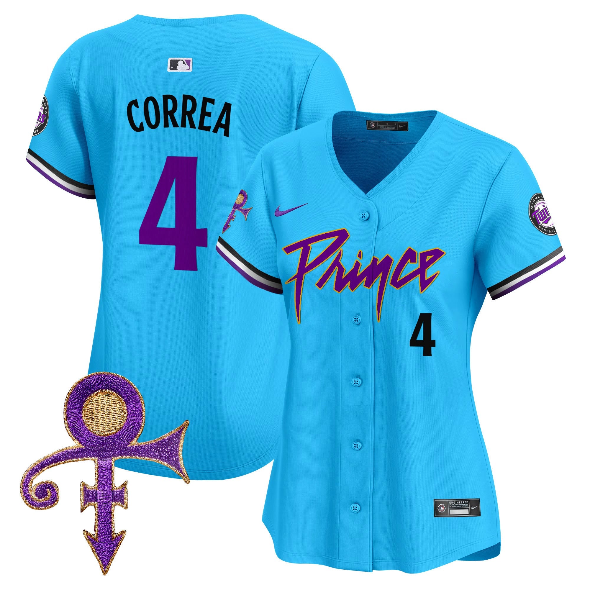 Women’s Minnesota Prince Patch Vapor Premier Limited Jersey V4