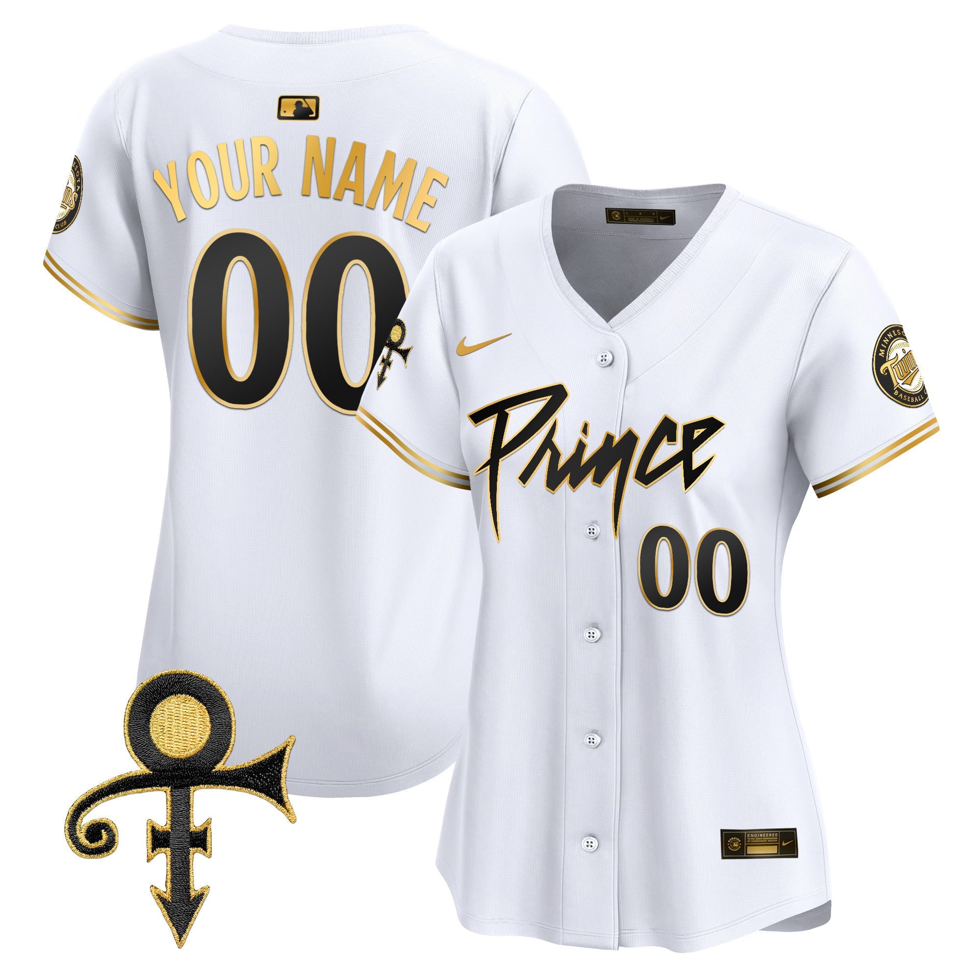 Minnesota Prince Patch Vapor Premier Limited Custom Jersey V4
