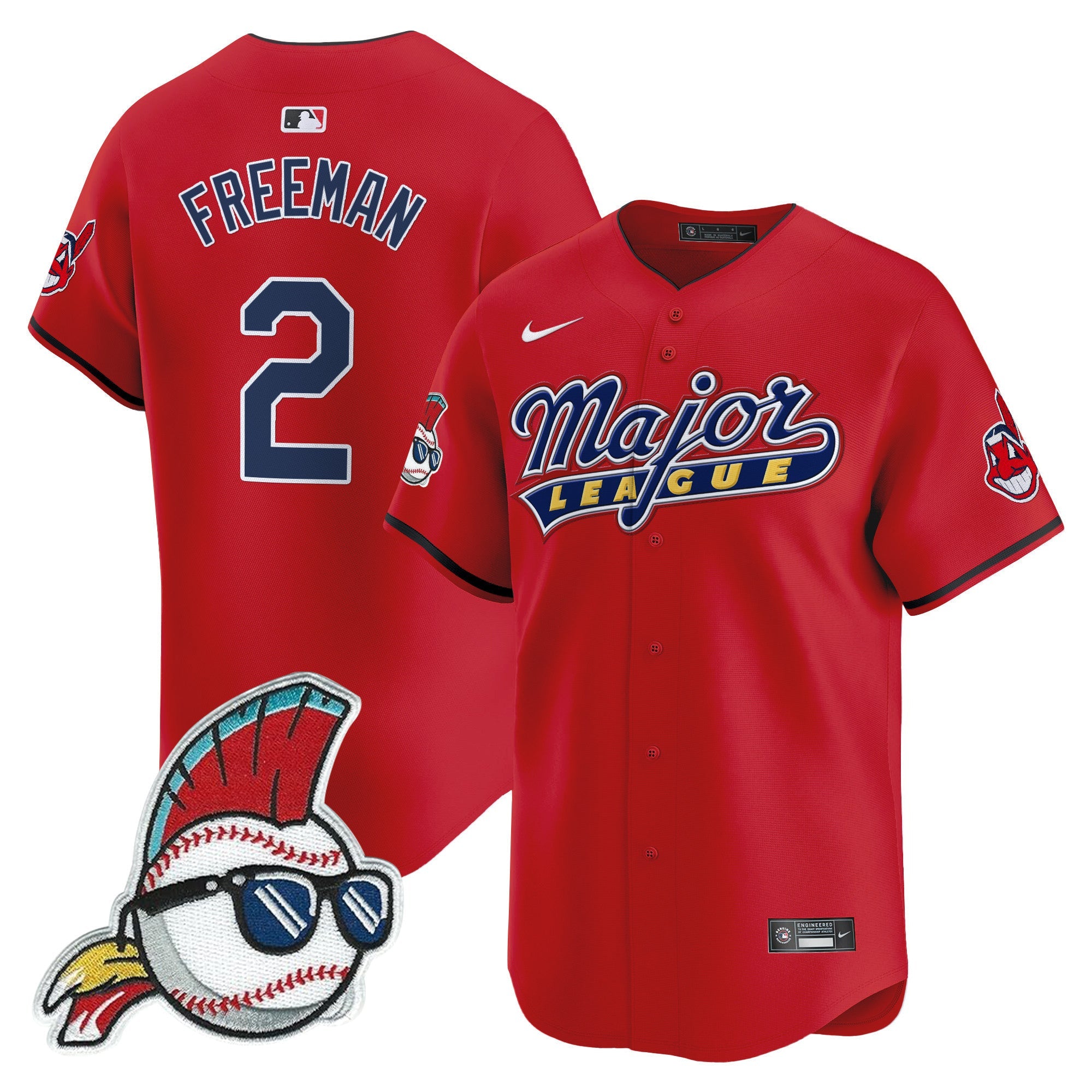 Men’s Cleveland Indians Major League Vapor Premier Limited Jersey