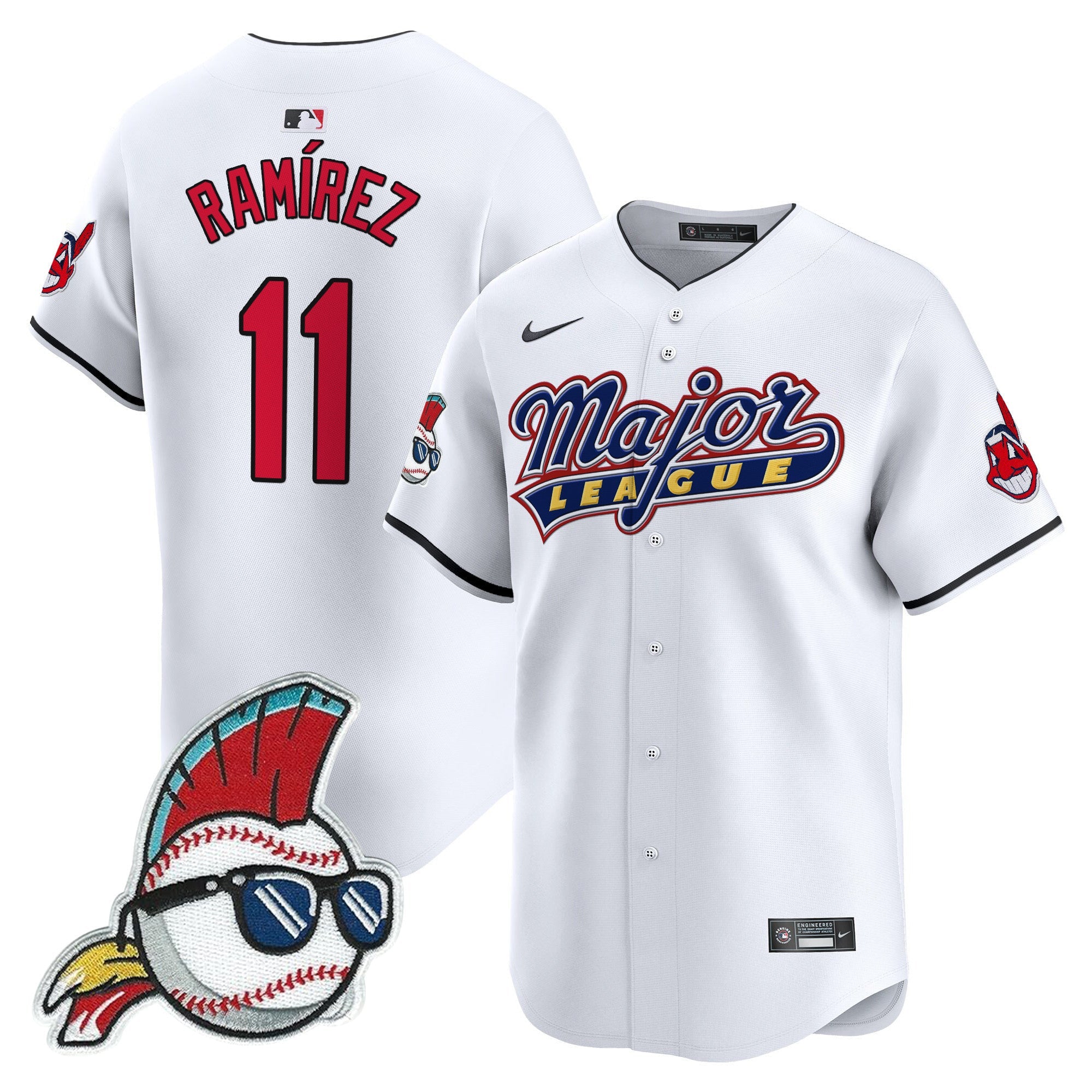 Men’s Cleveland Indians Major League Vapor Premier Limited Jersey