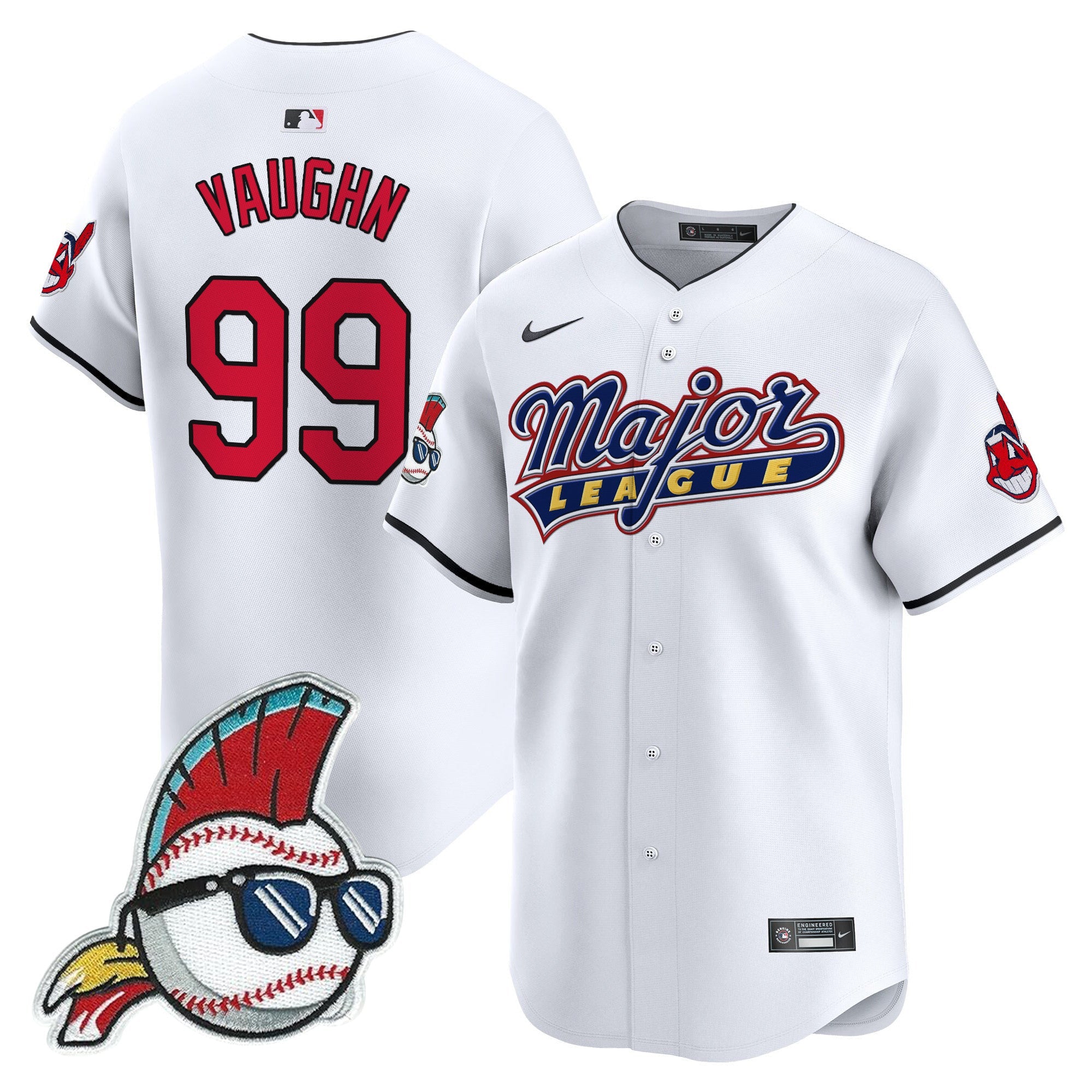 Men’s Cleveland Indians Major League Vapor Premier Limited Jersey