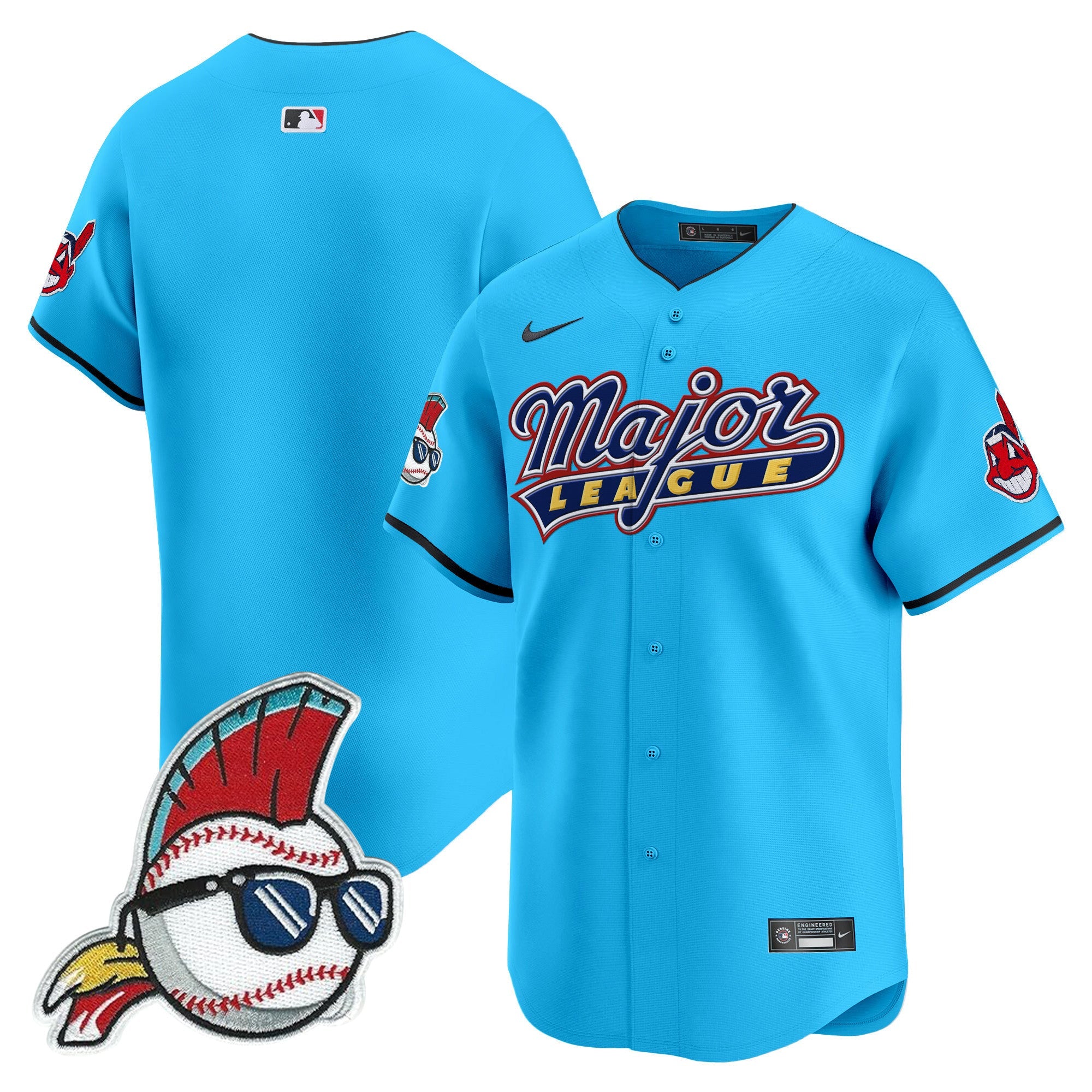 Men’s Cleveland Indians Major League Vapor Premier Limited Jersey