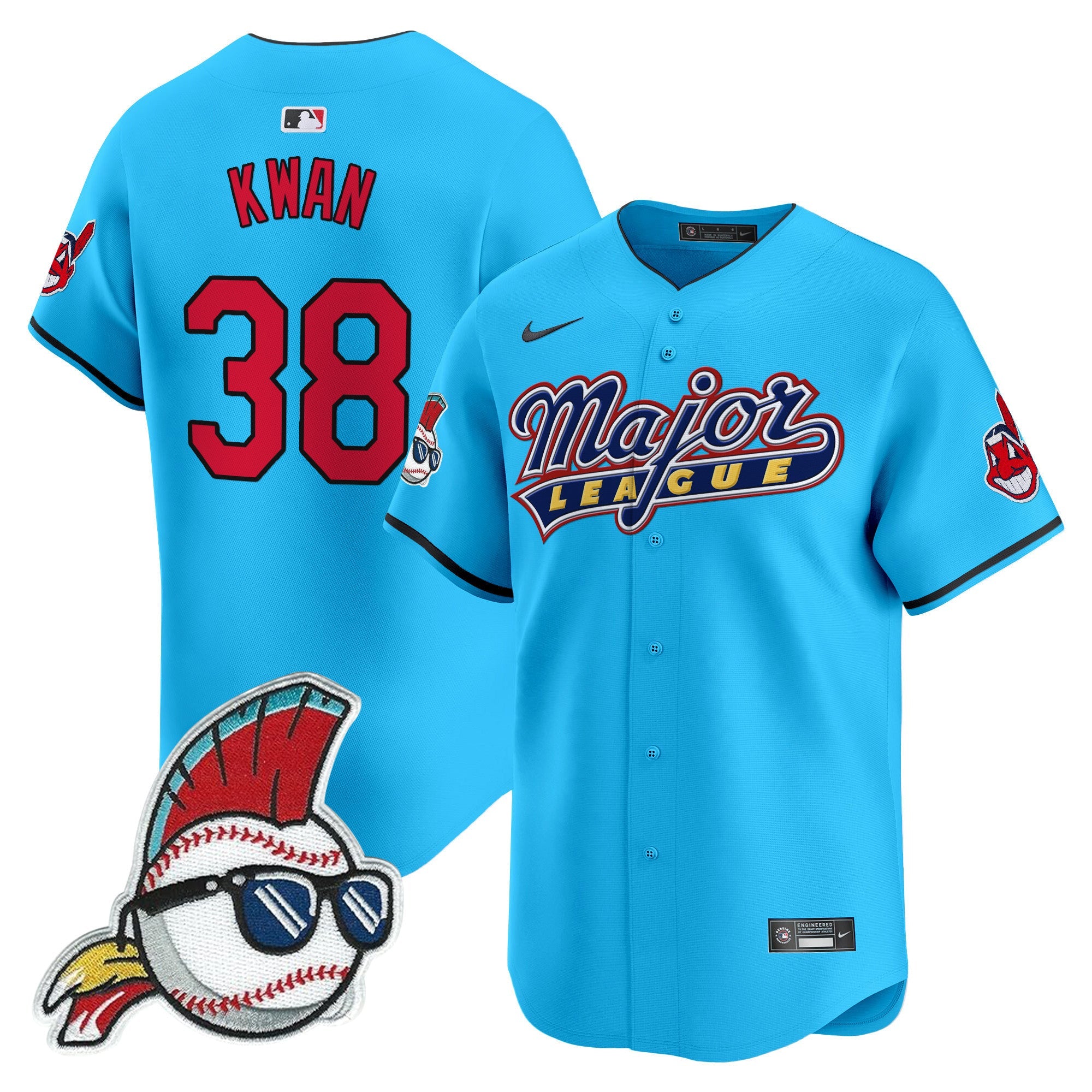 Men’s Cleveland Indians Major League Vapor Premier Limited Jersey