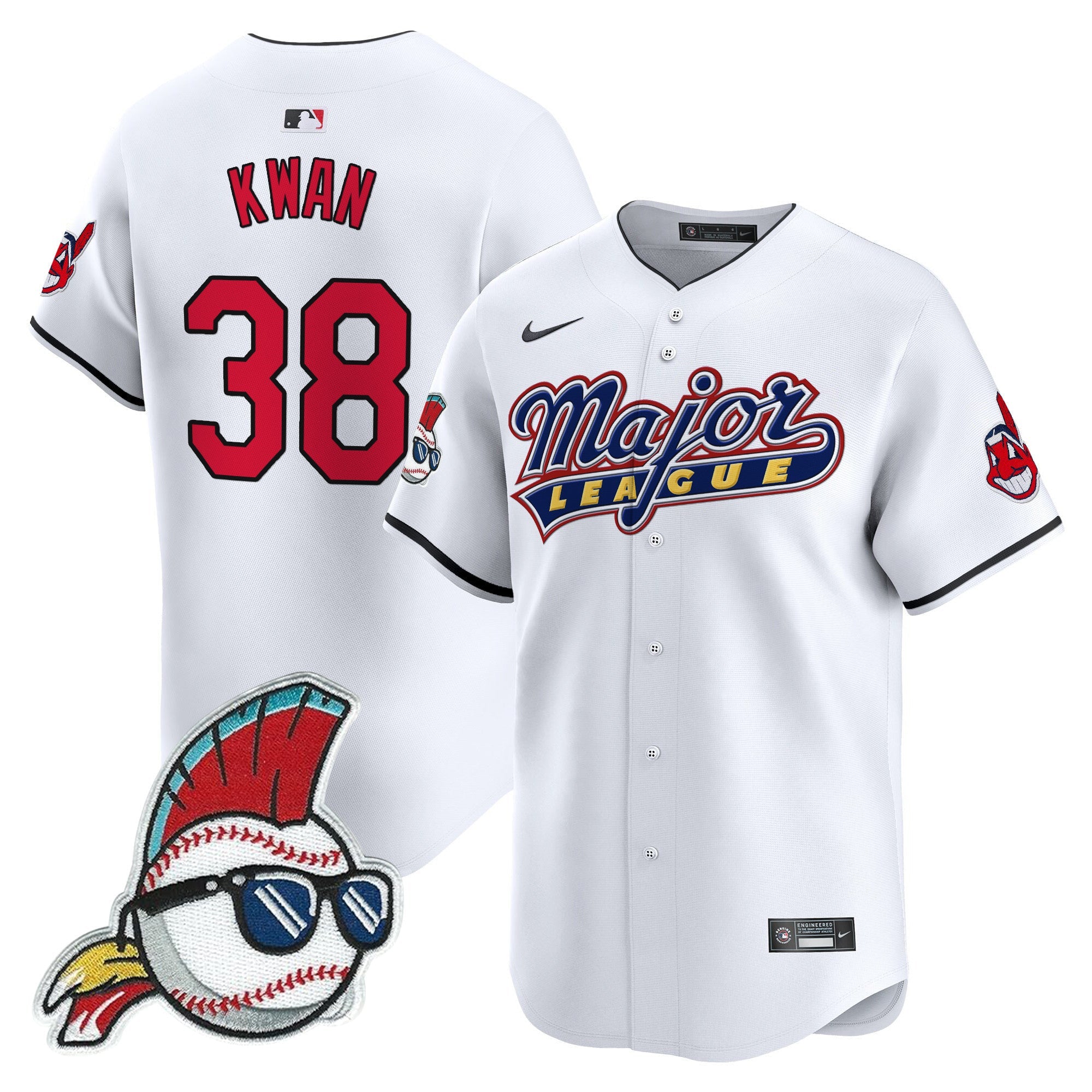 Men’s Cleveland Indians Major League Vapor Premier Limited Jersey