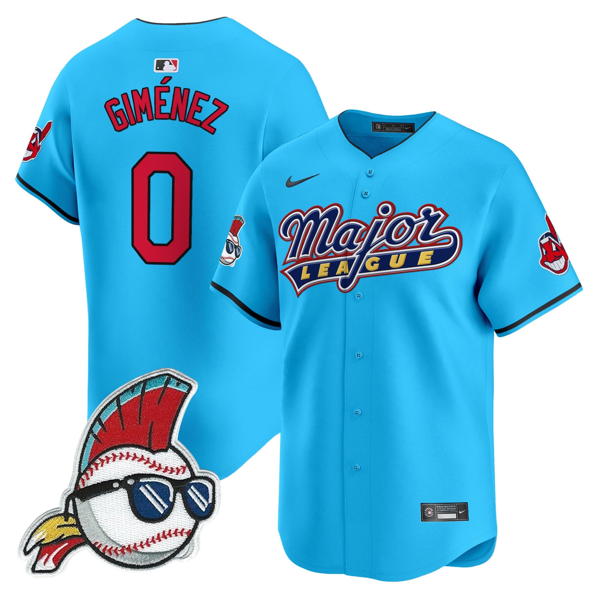 Men’s Cleveland Indians Major League Vapor Premier Limited Jersey