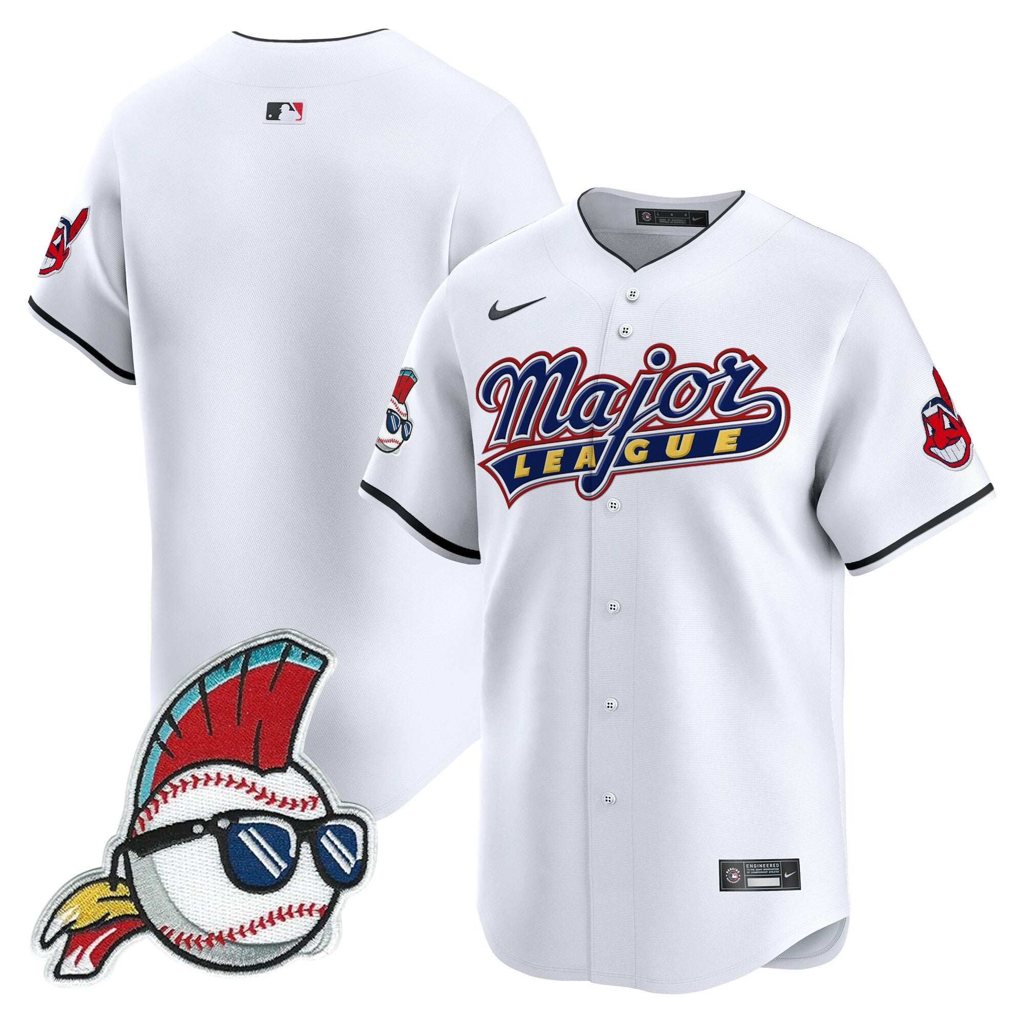 Men’s Cleveland Indians Major League Vapor Premier Limited Jersey