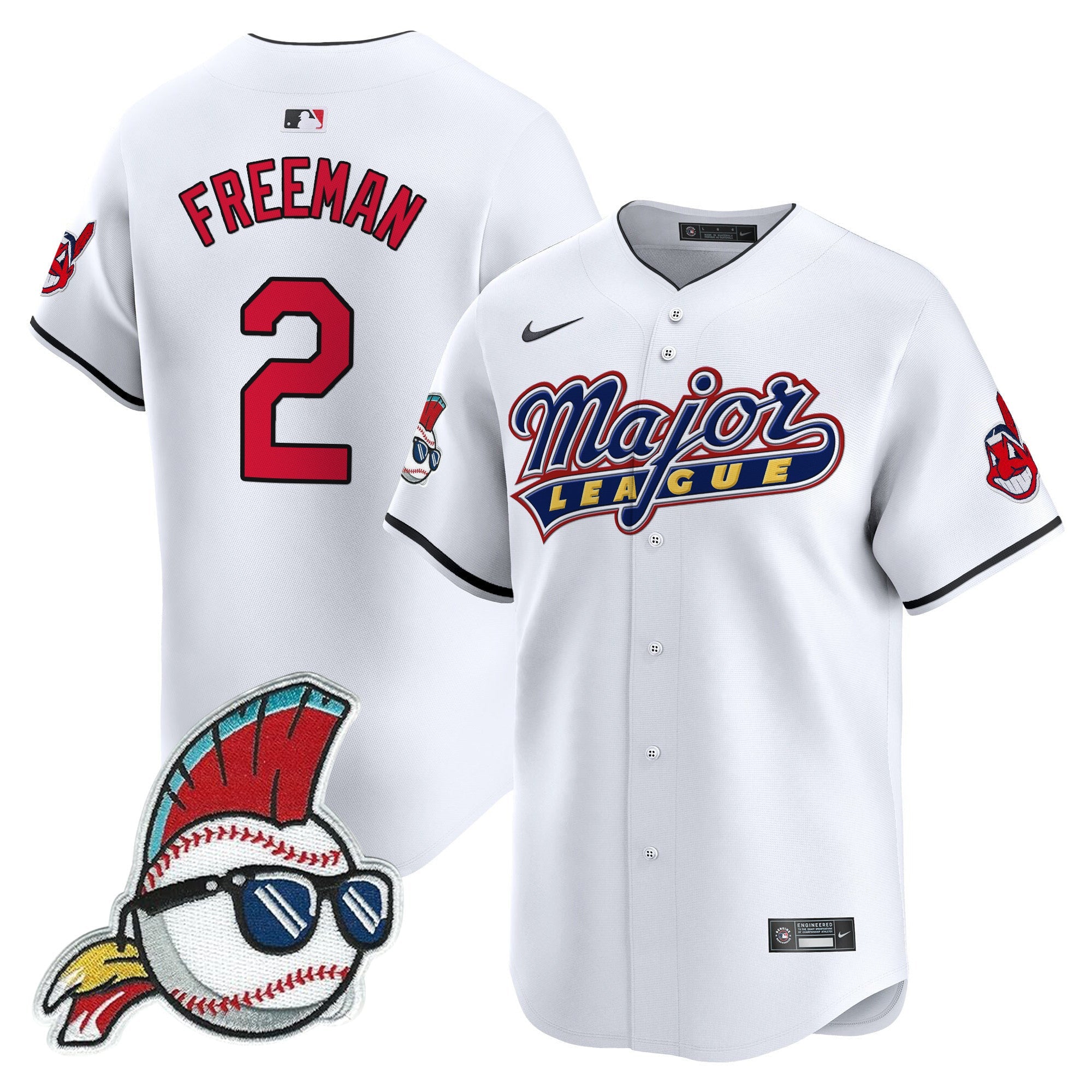 Men’s Cleveland Indians Major League Vapor Premier Limited Jersey