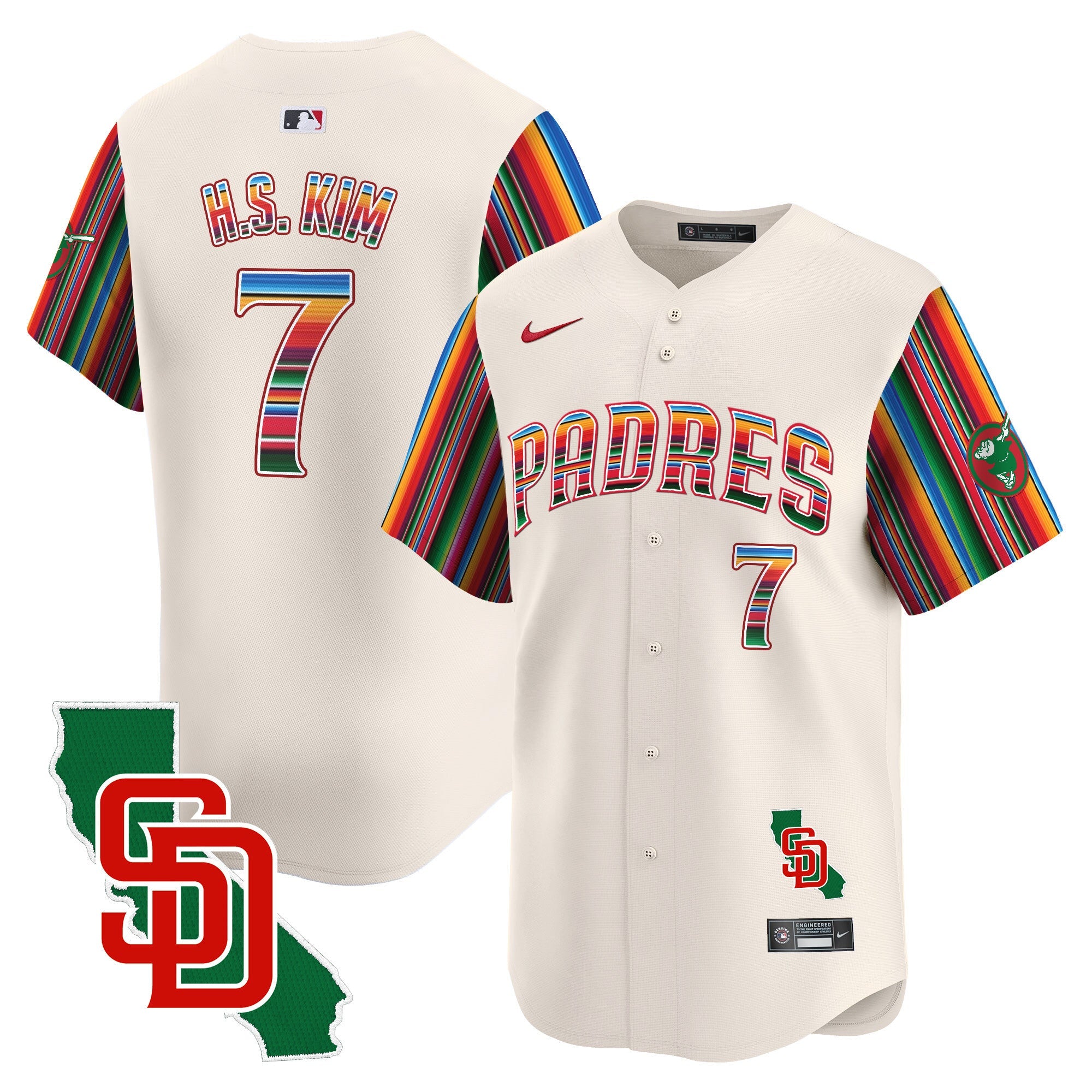 Men’s Mexico California Patch Vapor Premier Limited Jersey V6