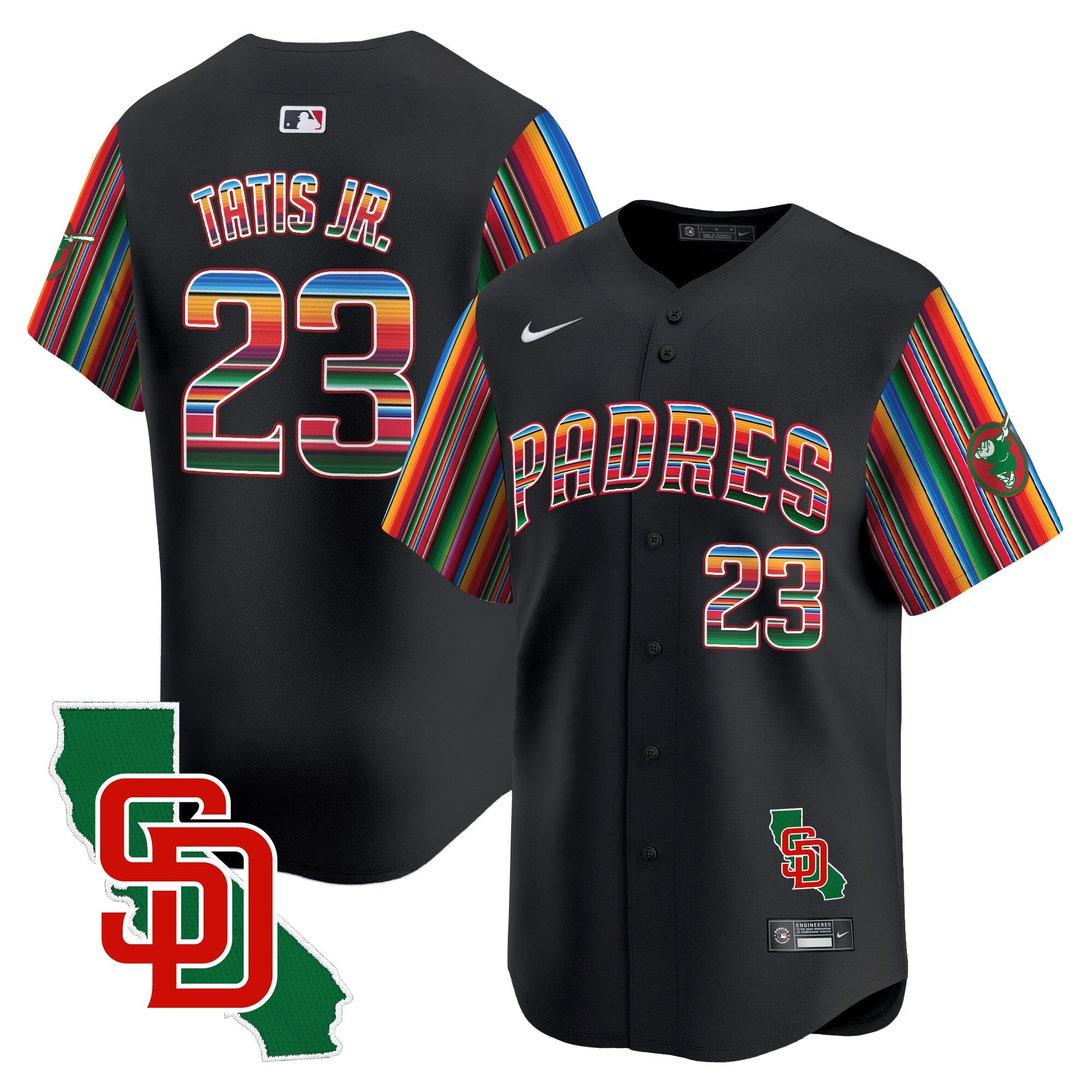 Men’s Mexico California Patch Vapor Premier Limited Jersey V6