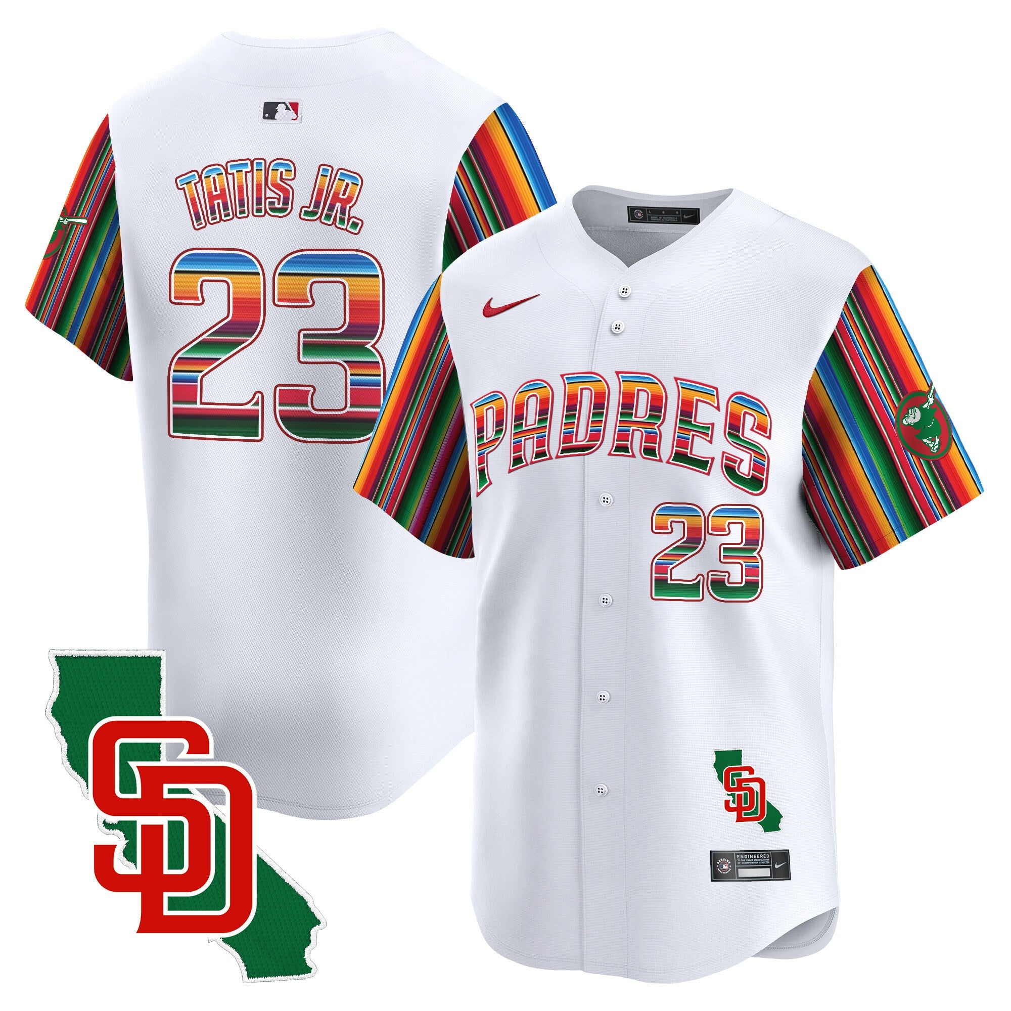 Men’s Mexico California Patch Vapor Premier Limited Jersey V6